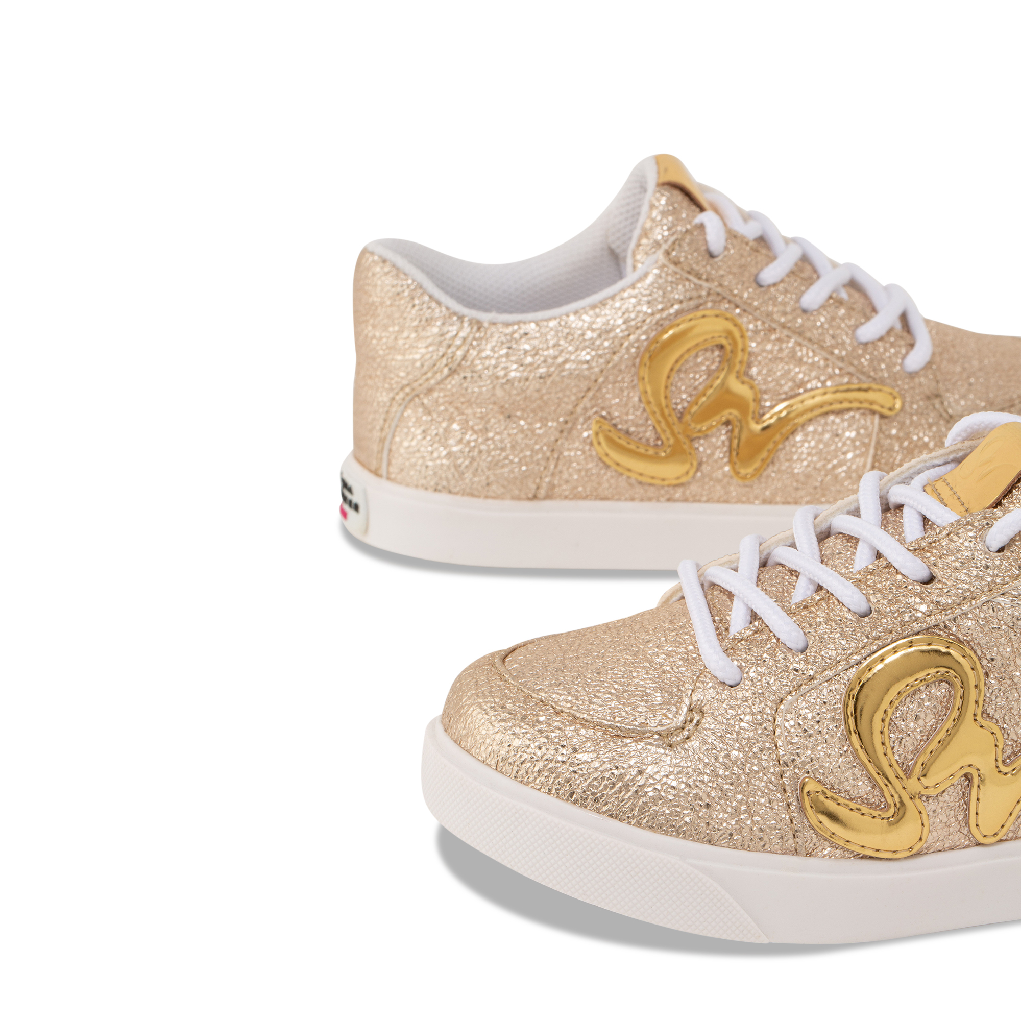 

Stomp sneakers, Gold