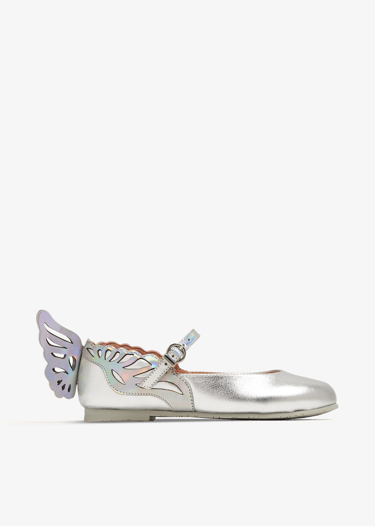 

Heavenly flat ballerinas, Silver