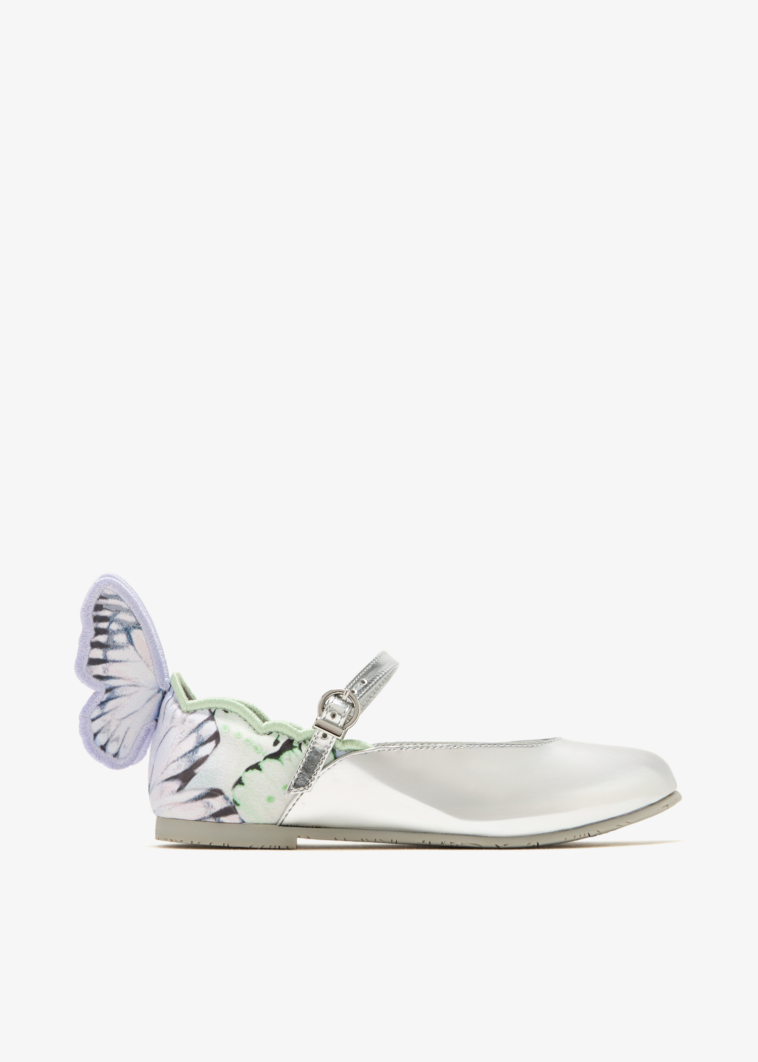 

Chiara ballet flats, Silver