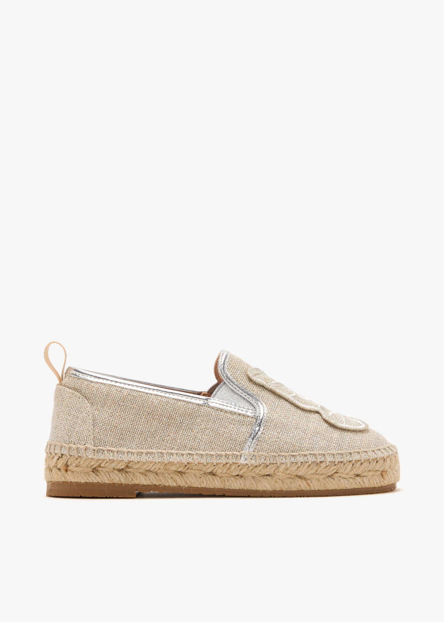 

Butterfly espadrilles, Beige