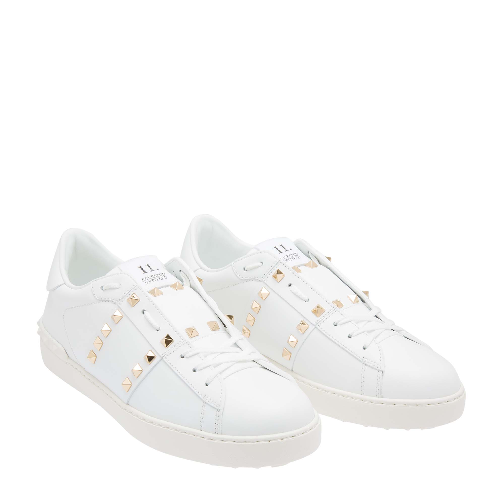 

Rockstud Untitled sneakers, White
