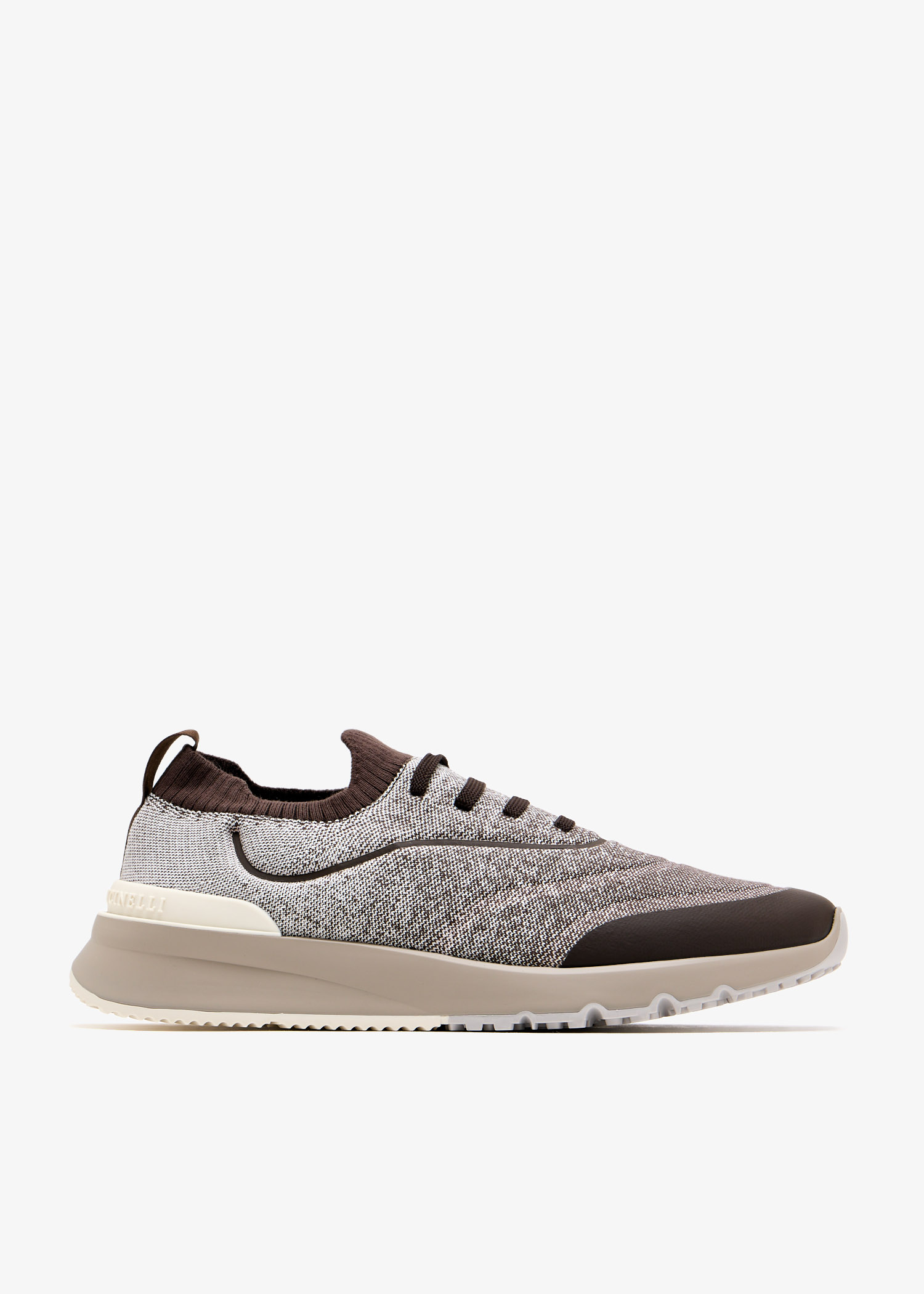 

Knit sneakers, Brown