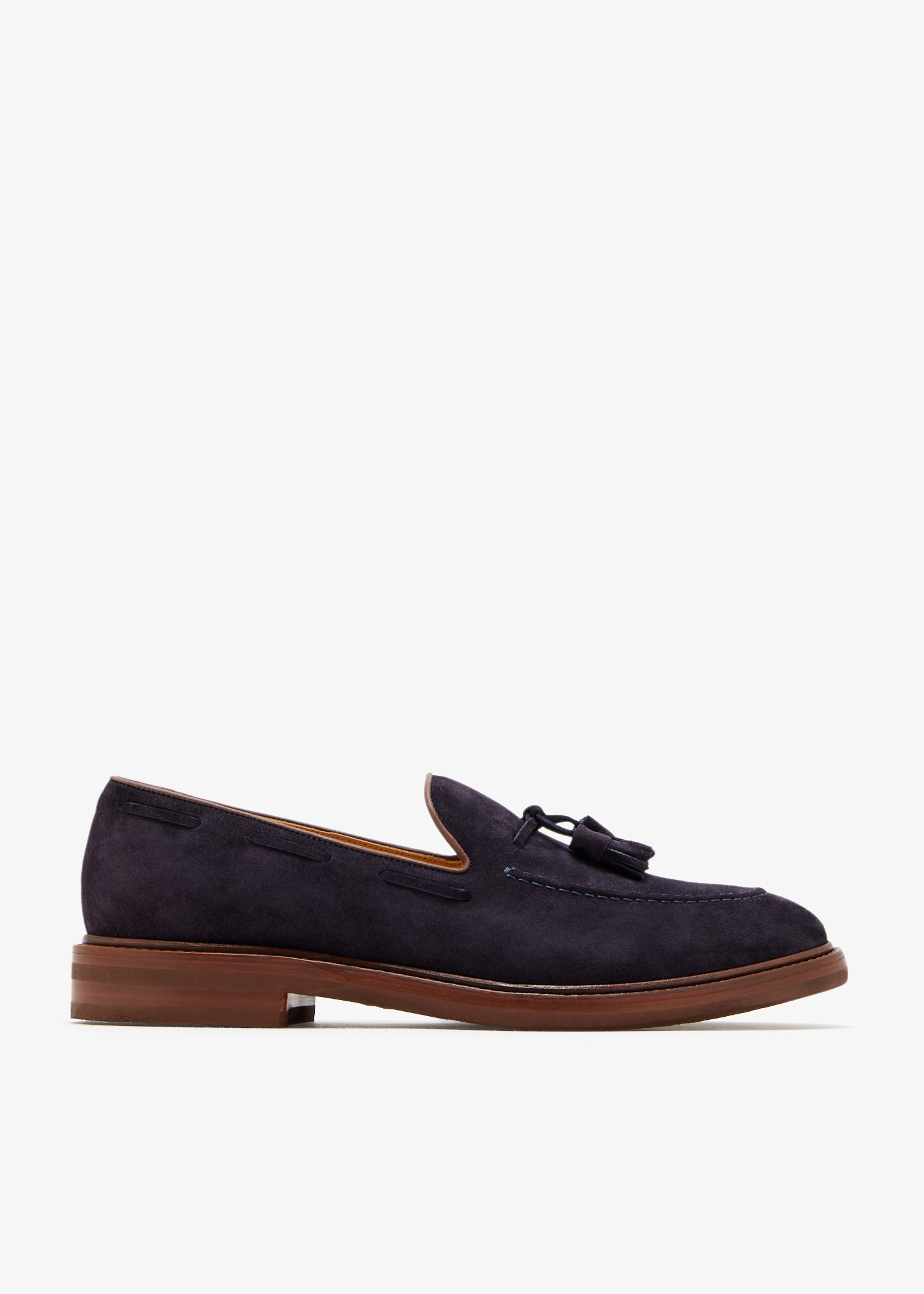 

Suede boat shoes, Navy