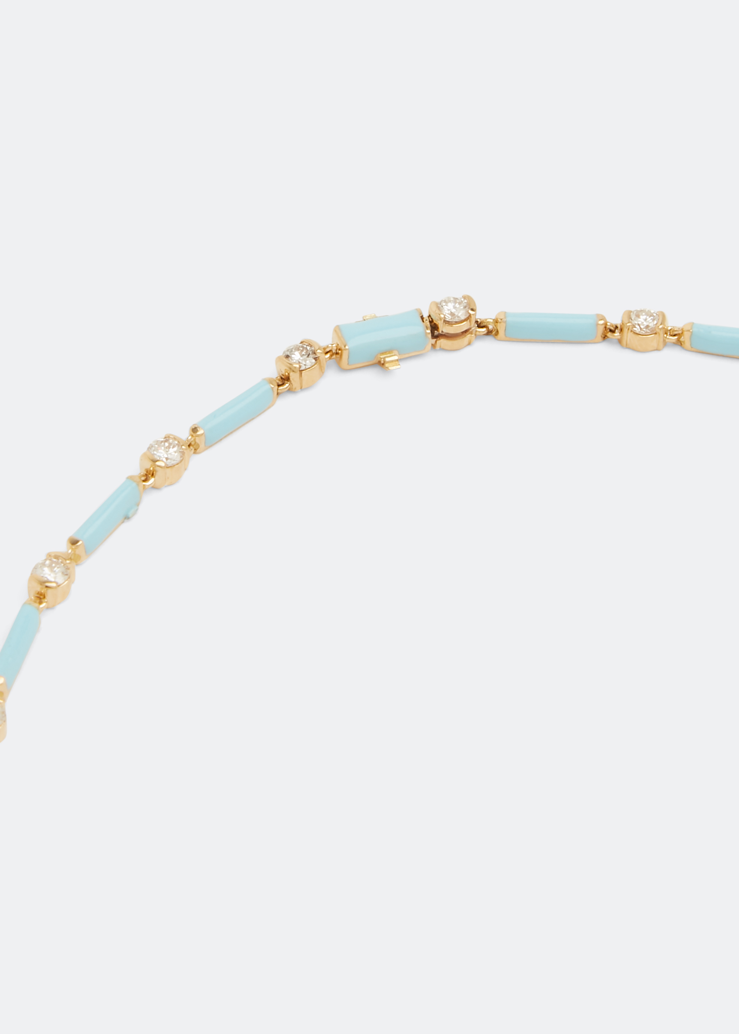 

Zea linked necklace, Gold