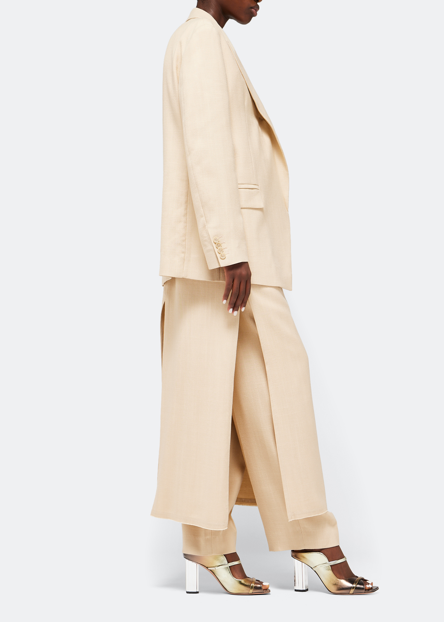 

Nara mules, Metallic