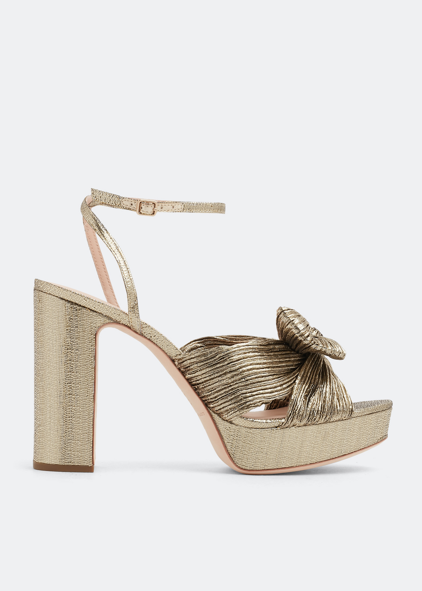 

Natalia platform sandals, Gold