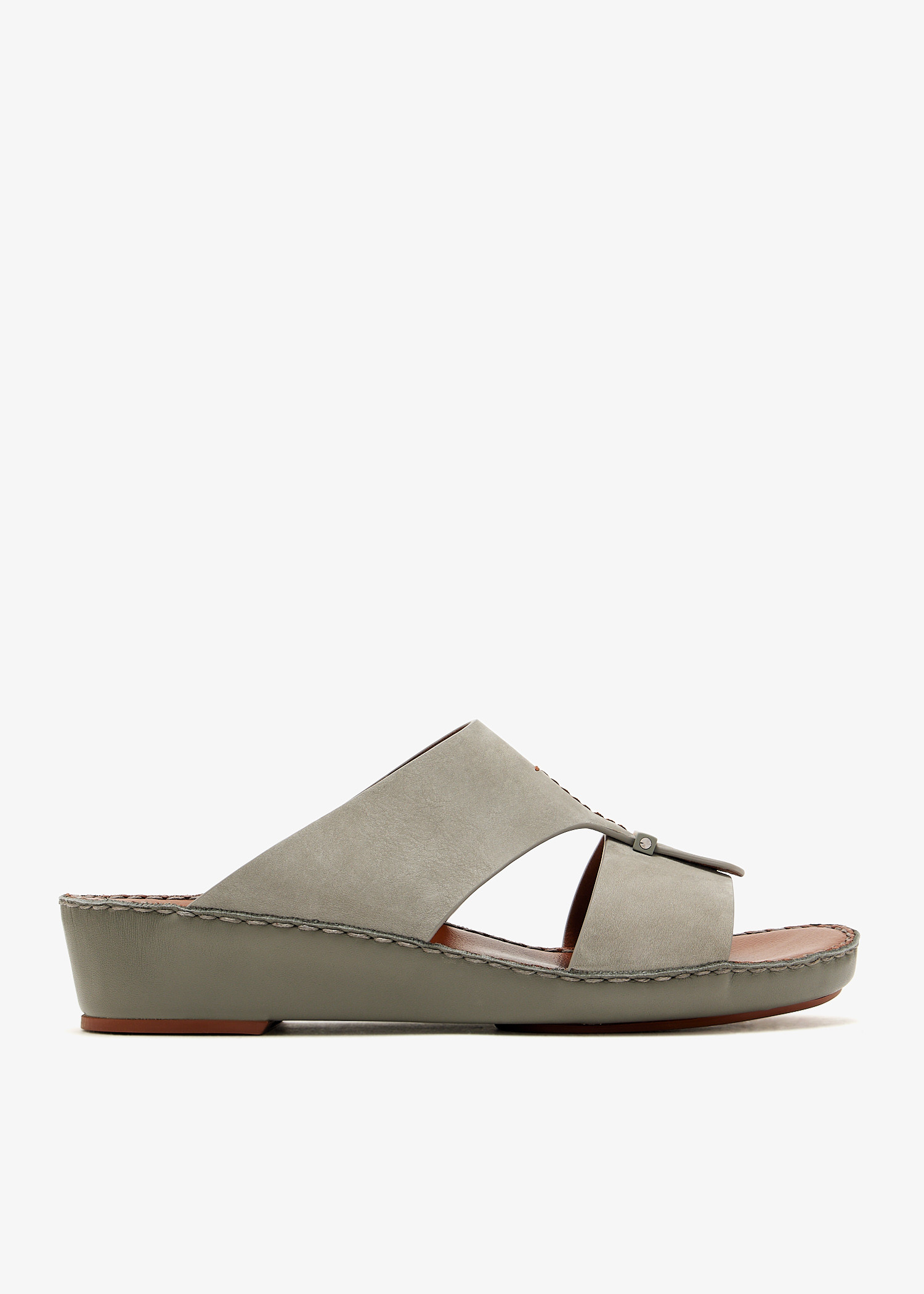 

Cerchio Cucire Nabuk sandals, Grey