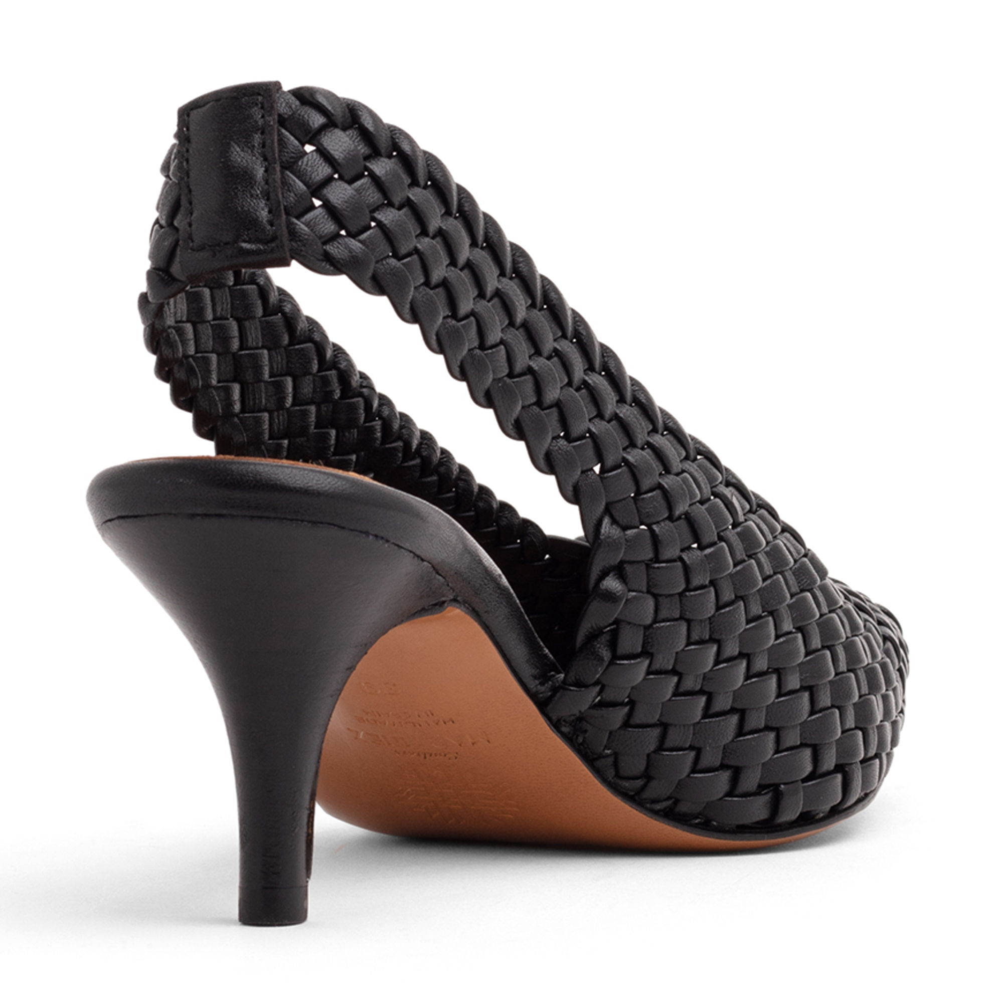 

Nevada slingback pumps, Black