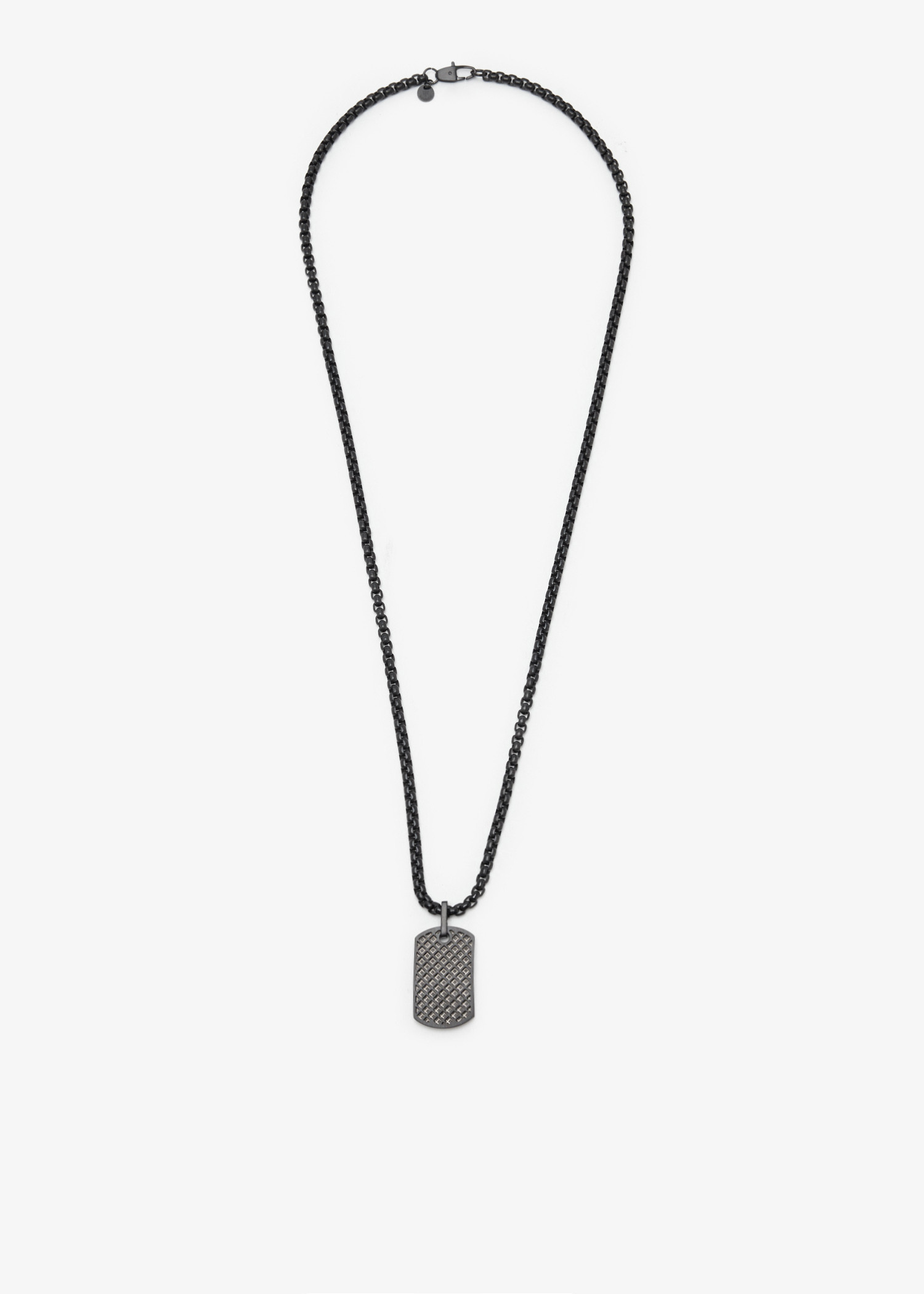 

RT Elements Dog Tag necklace, Black