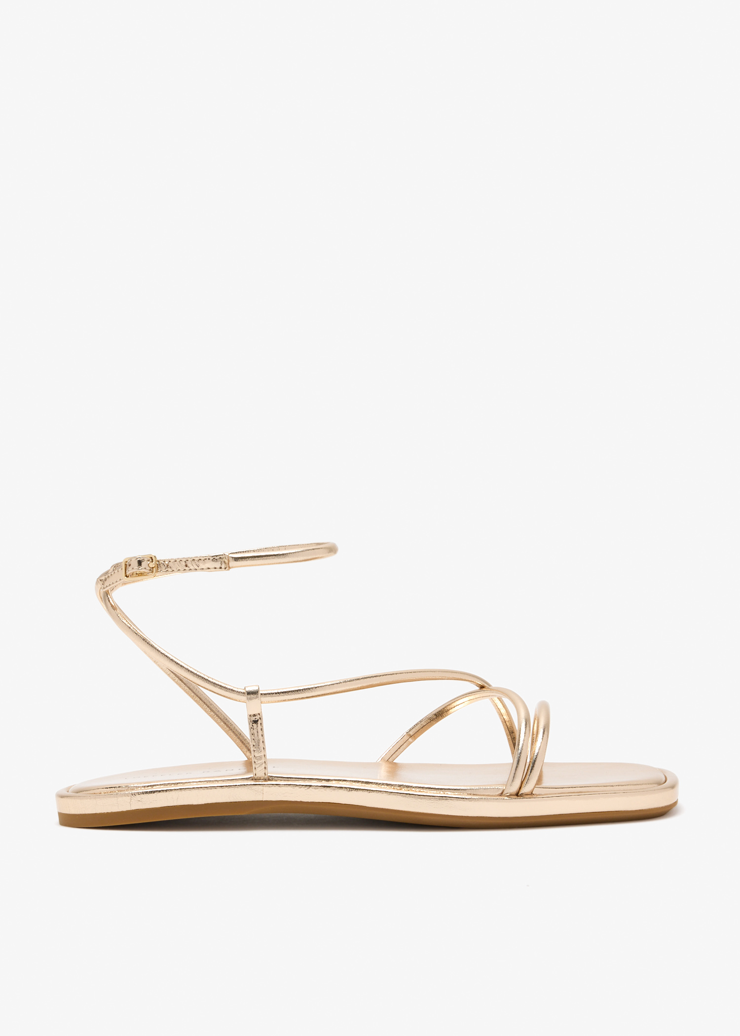 

Noor flat sandals, Gold