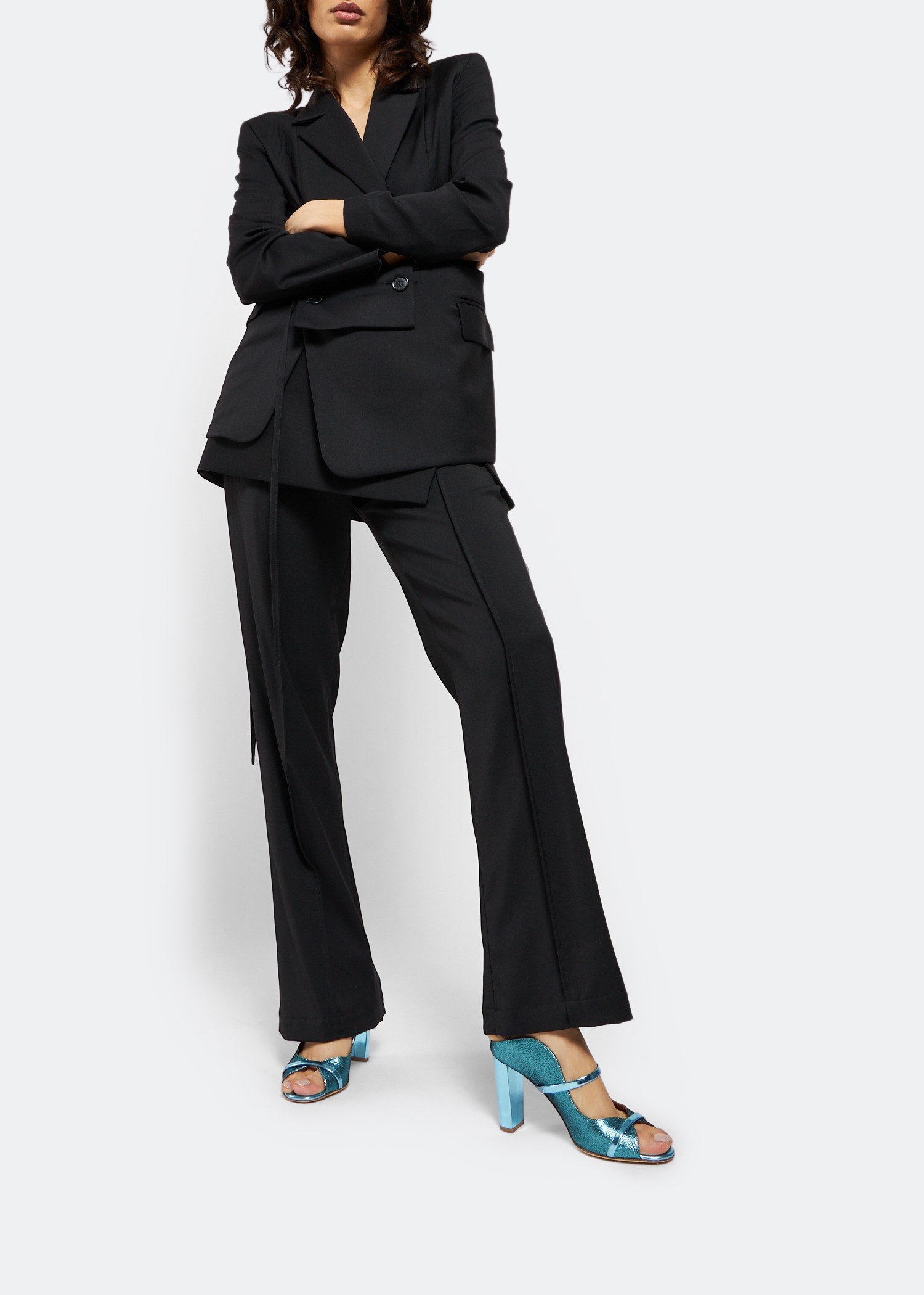 

Norah mules, Blue