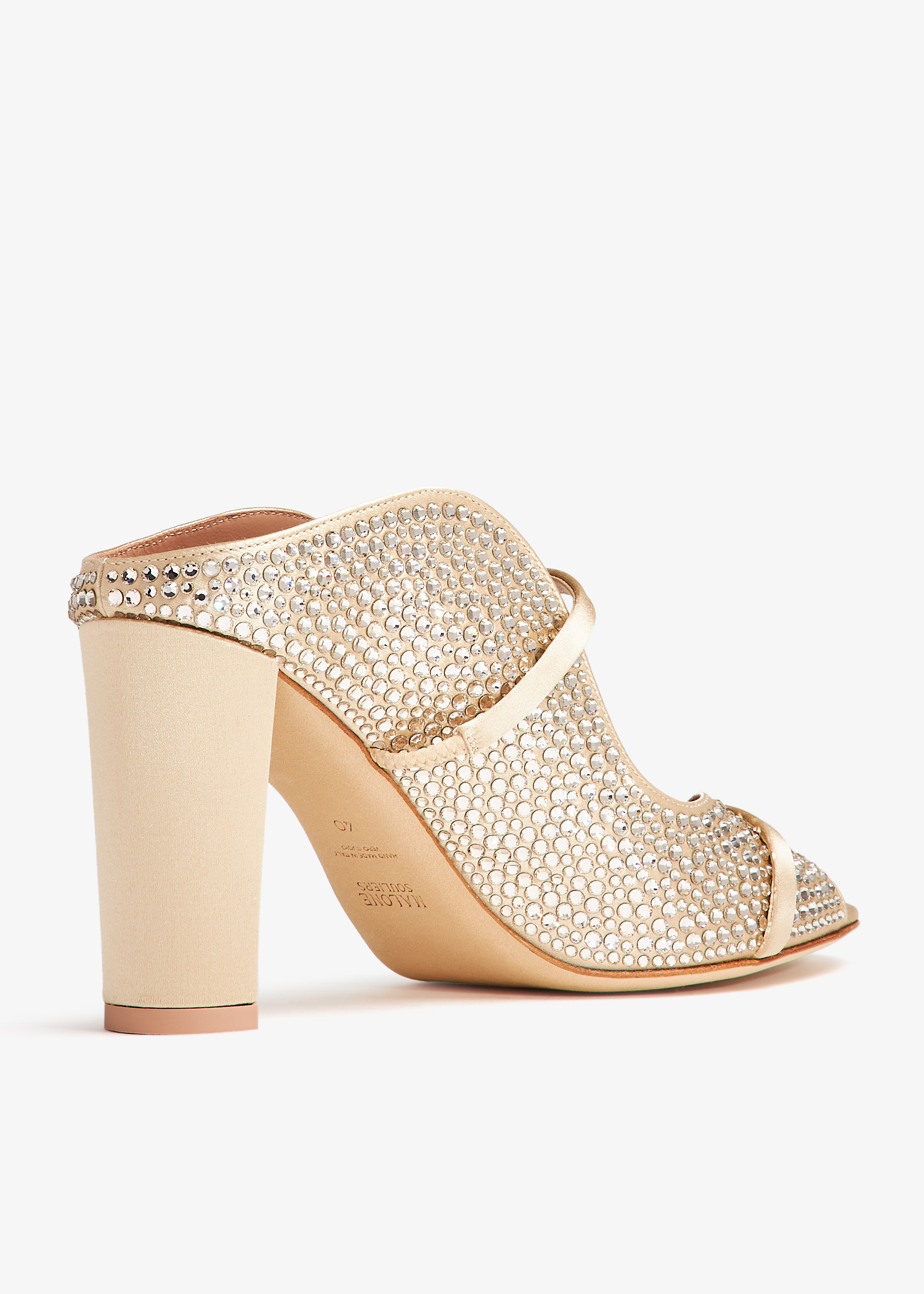 Malone Souliers Norah 85 mules for Women - Gold in UAE | Level Shoes