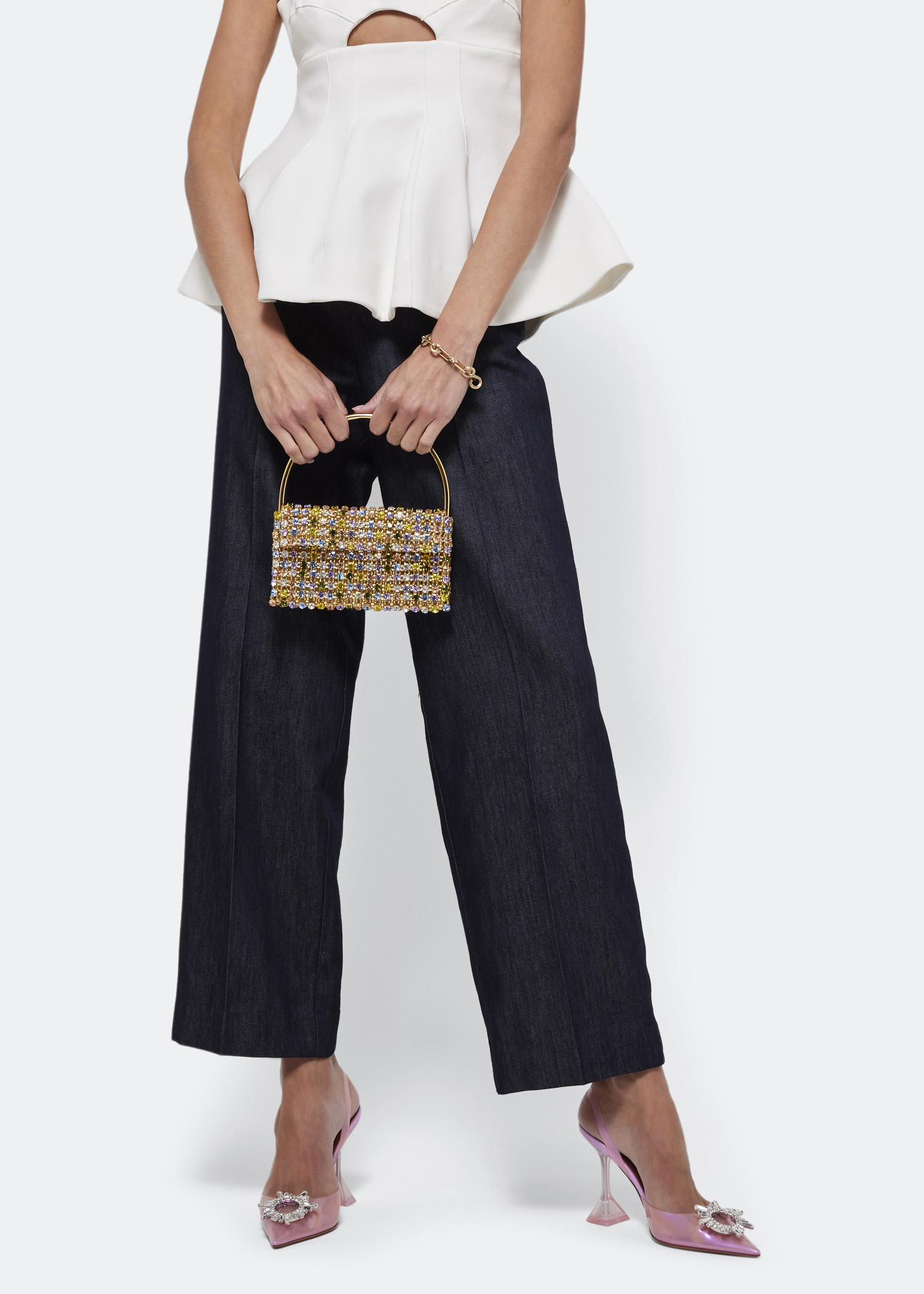 

Nuances baguette bag, Multicolored