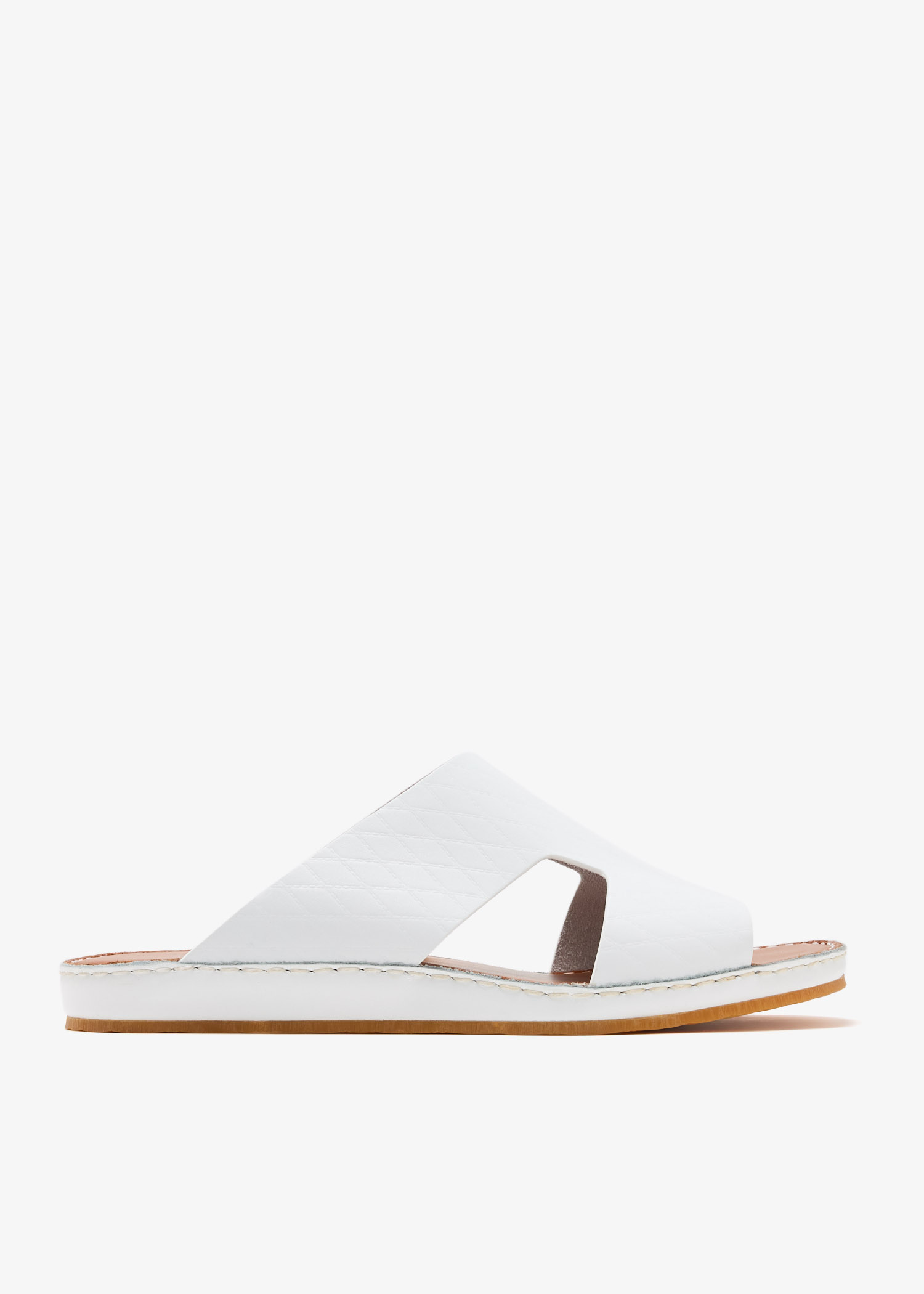 

Western Stampa Novocalf sandals, White