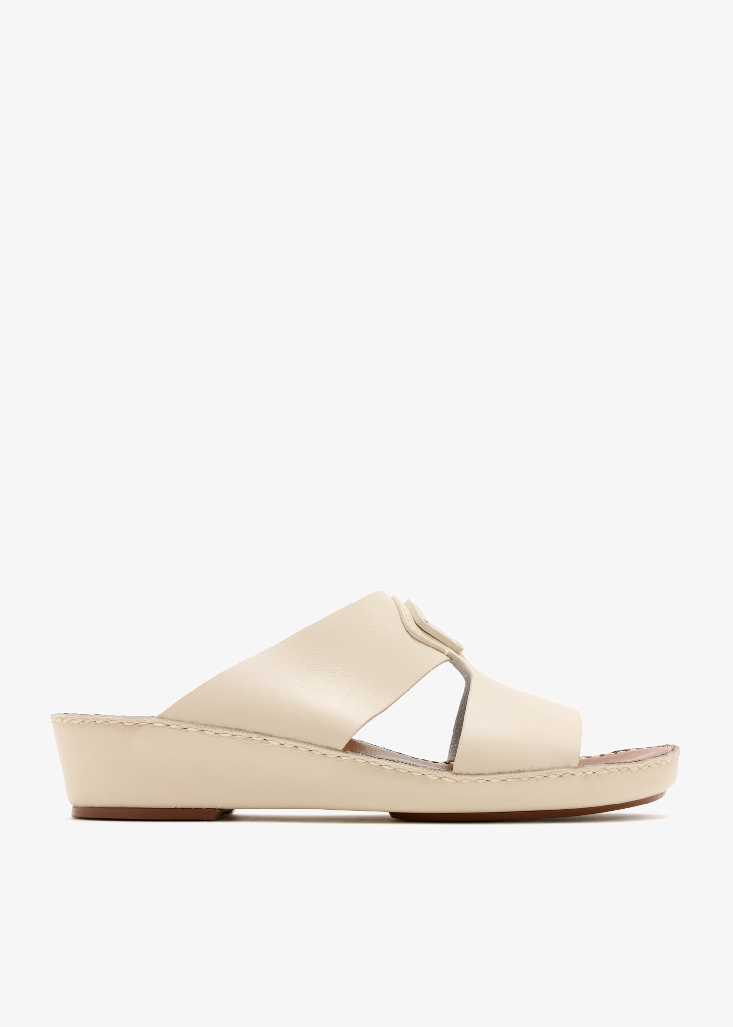 

Peninsula Novocalf sandals, White