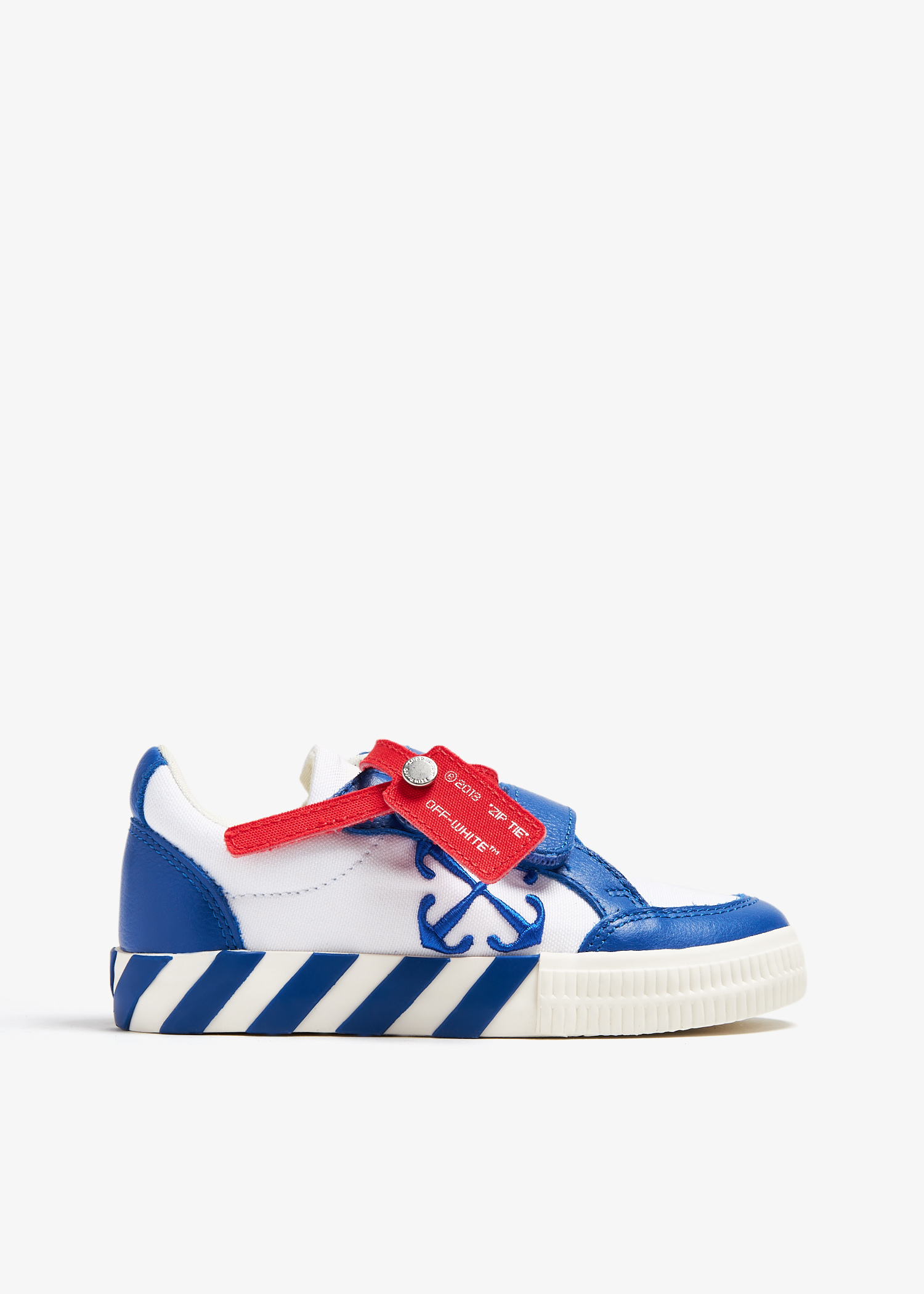

Velcro Vulcanised sneakers, White