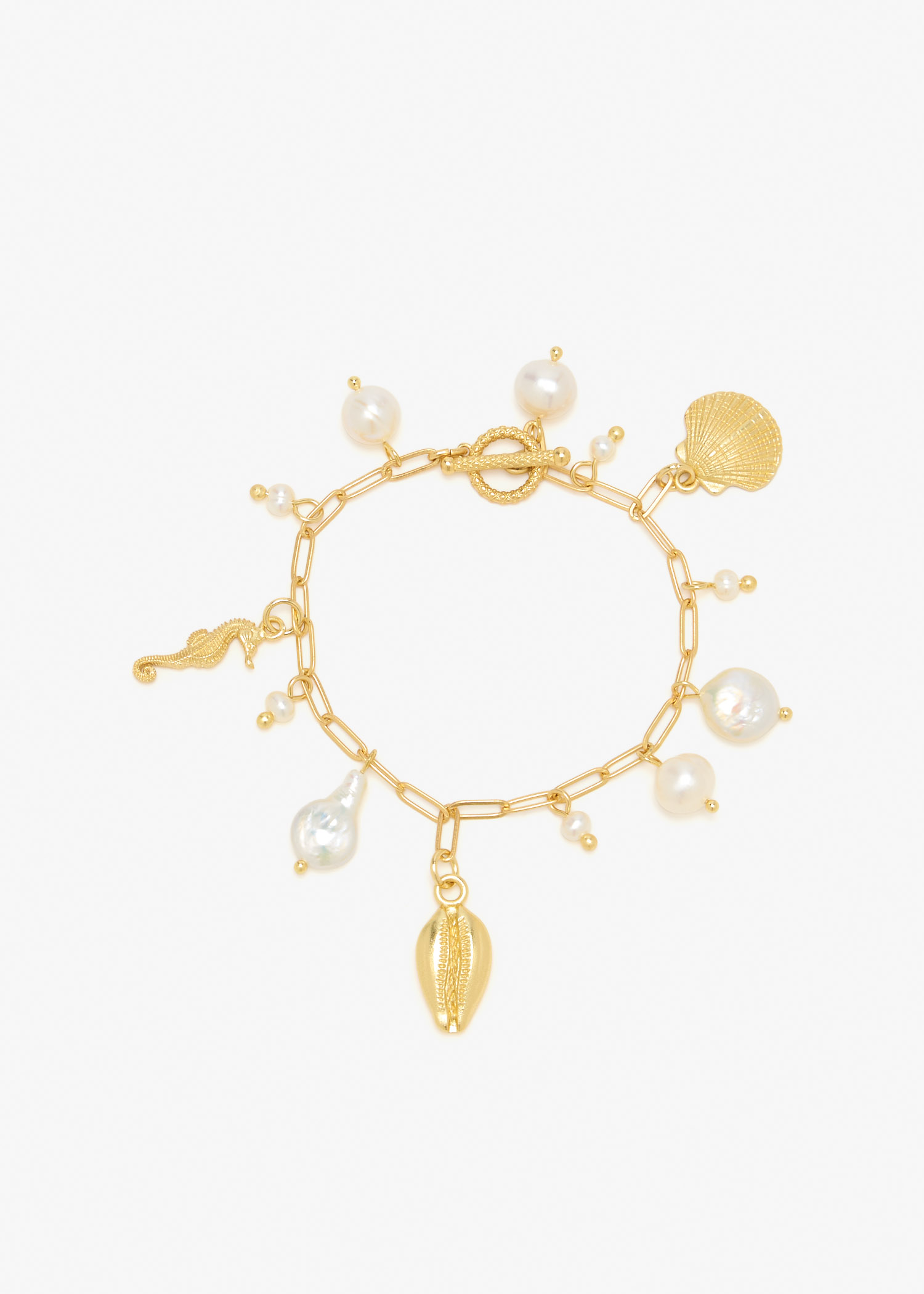 

Pearl Prism bracelet, Gold