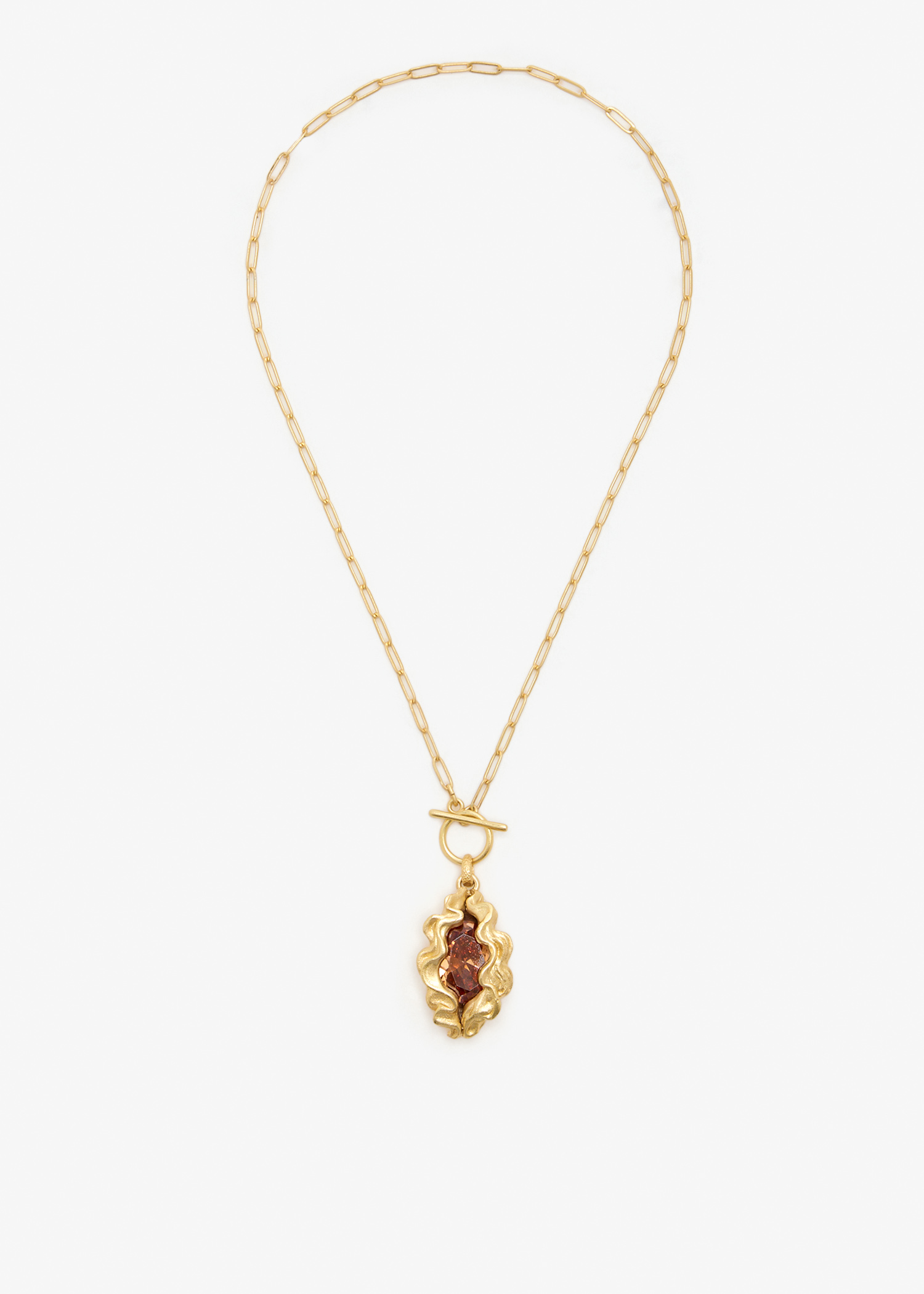 

Panopea necklace, Gold