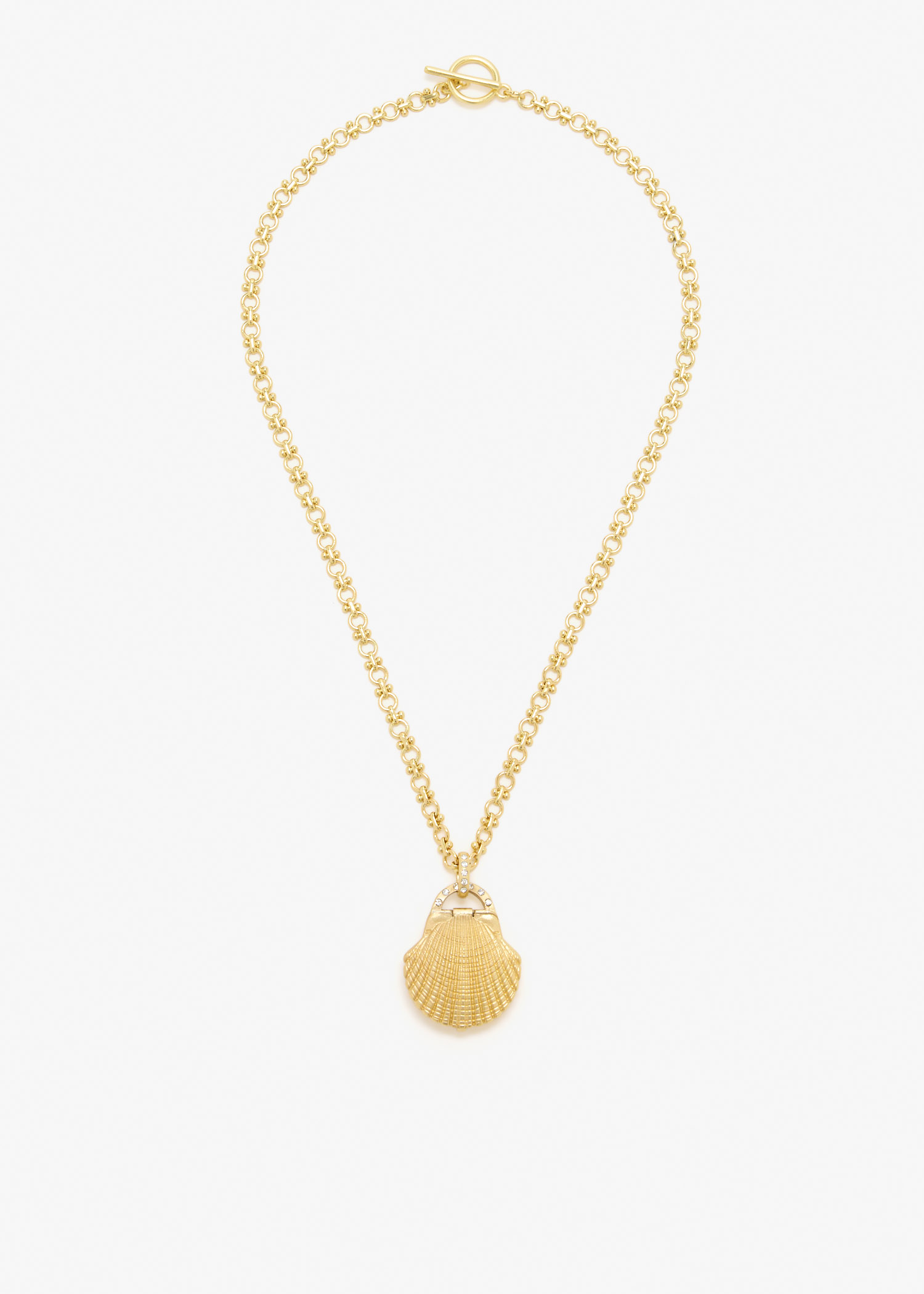 

Tivela necklace, Gold