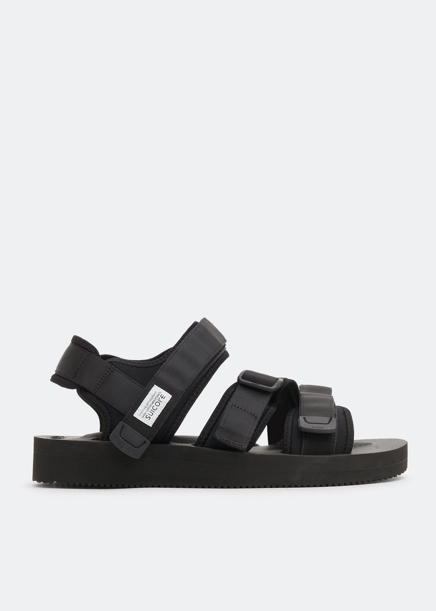 

Velcro sandals, Black