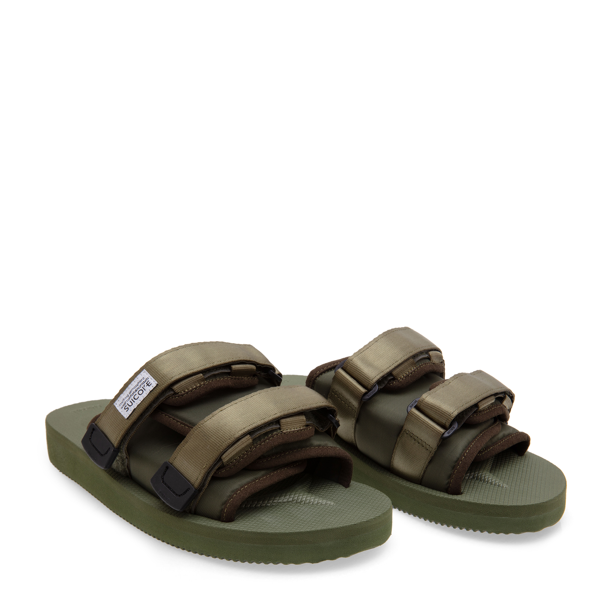 

Moto sandals, Green