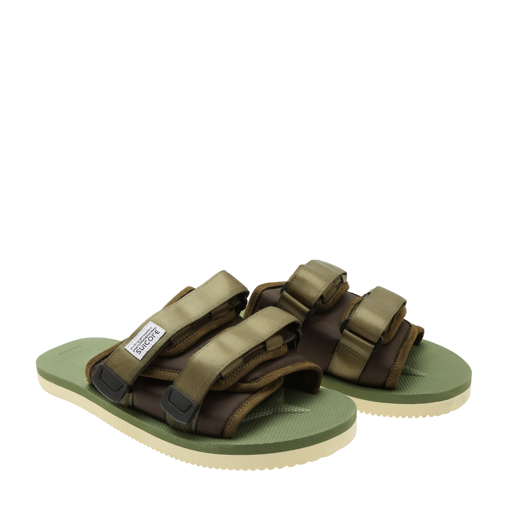 

Velcro sandals, Green