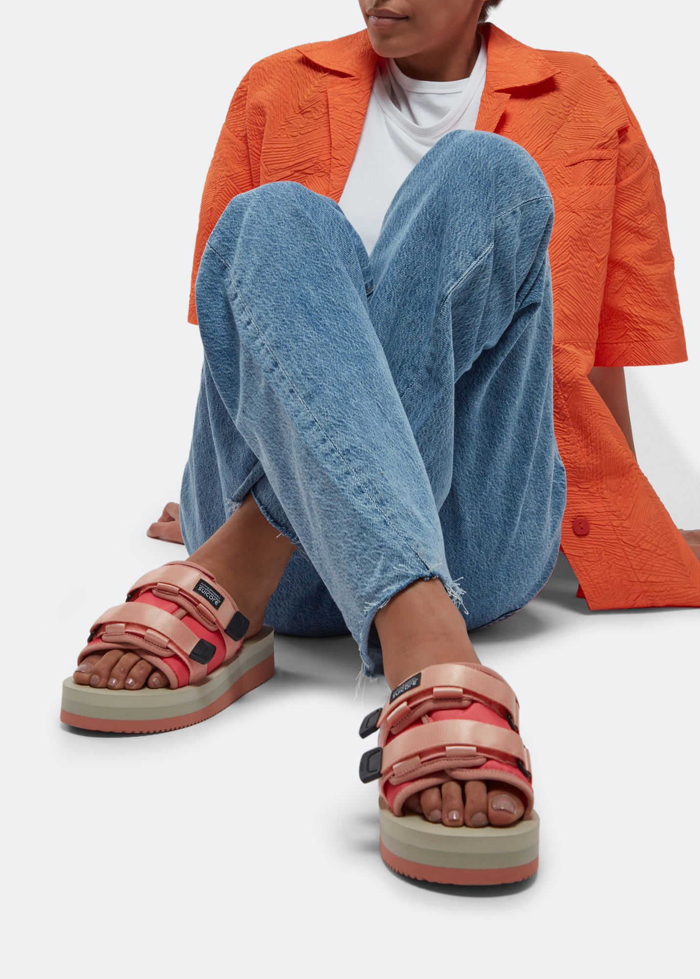 

Moto-VPO sandals, Pink