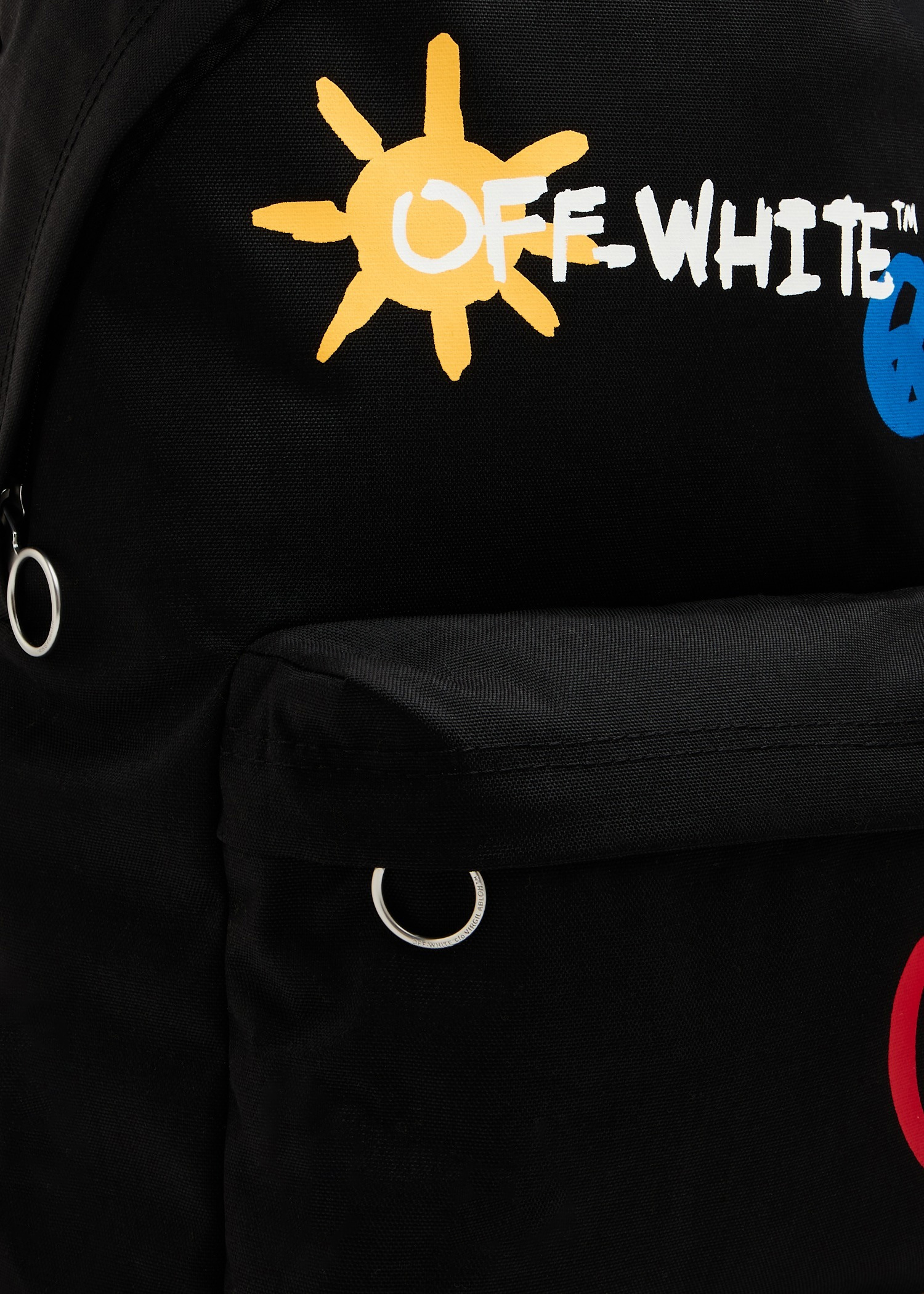 

Off White Sun&Peace backpack, Black