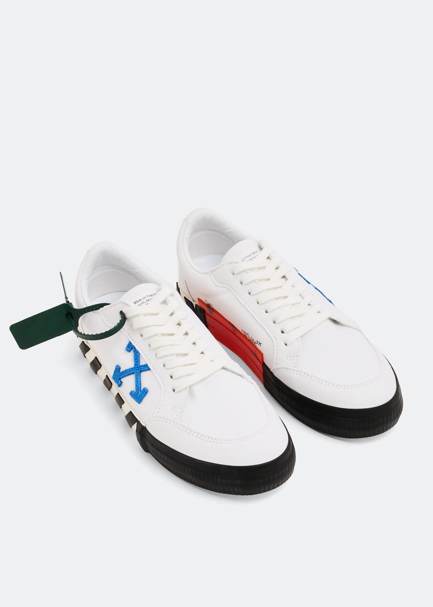 

Low Vulcanised sneakers, White