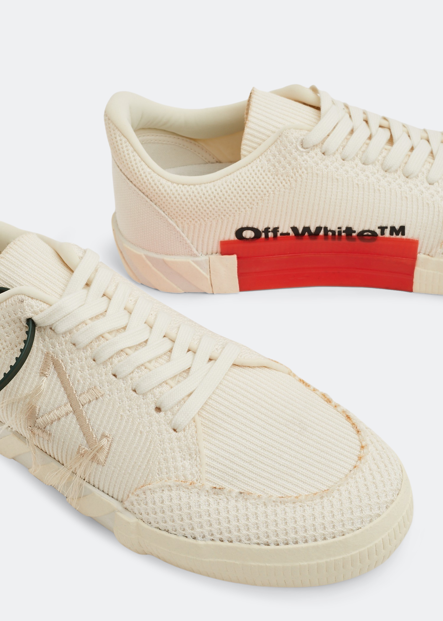 

Low Vulcanized sneakers, White