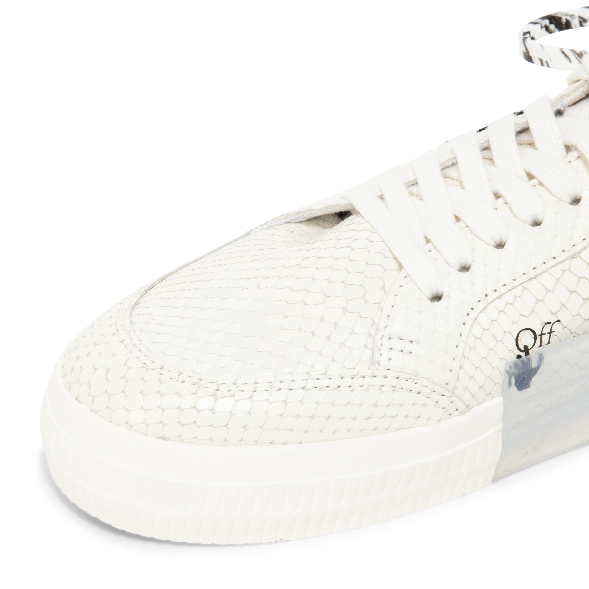 

Low Vulcanized sneakers, White