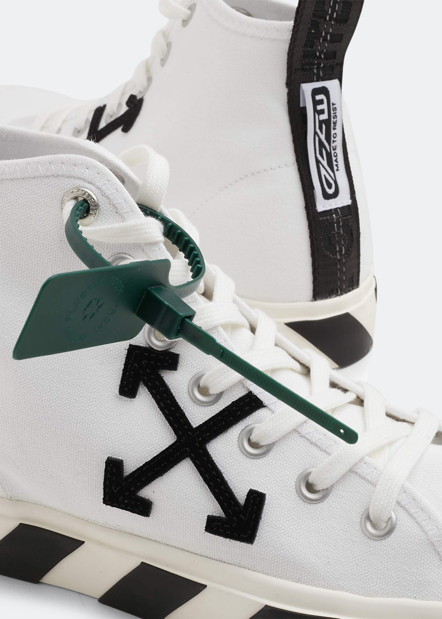

Mid Vulcanized sneakers, White