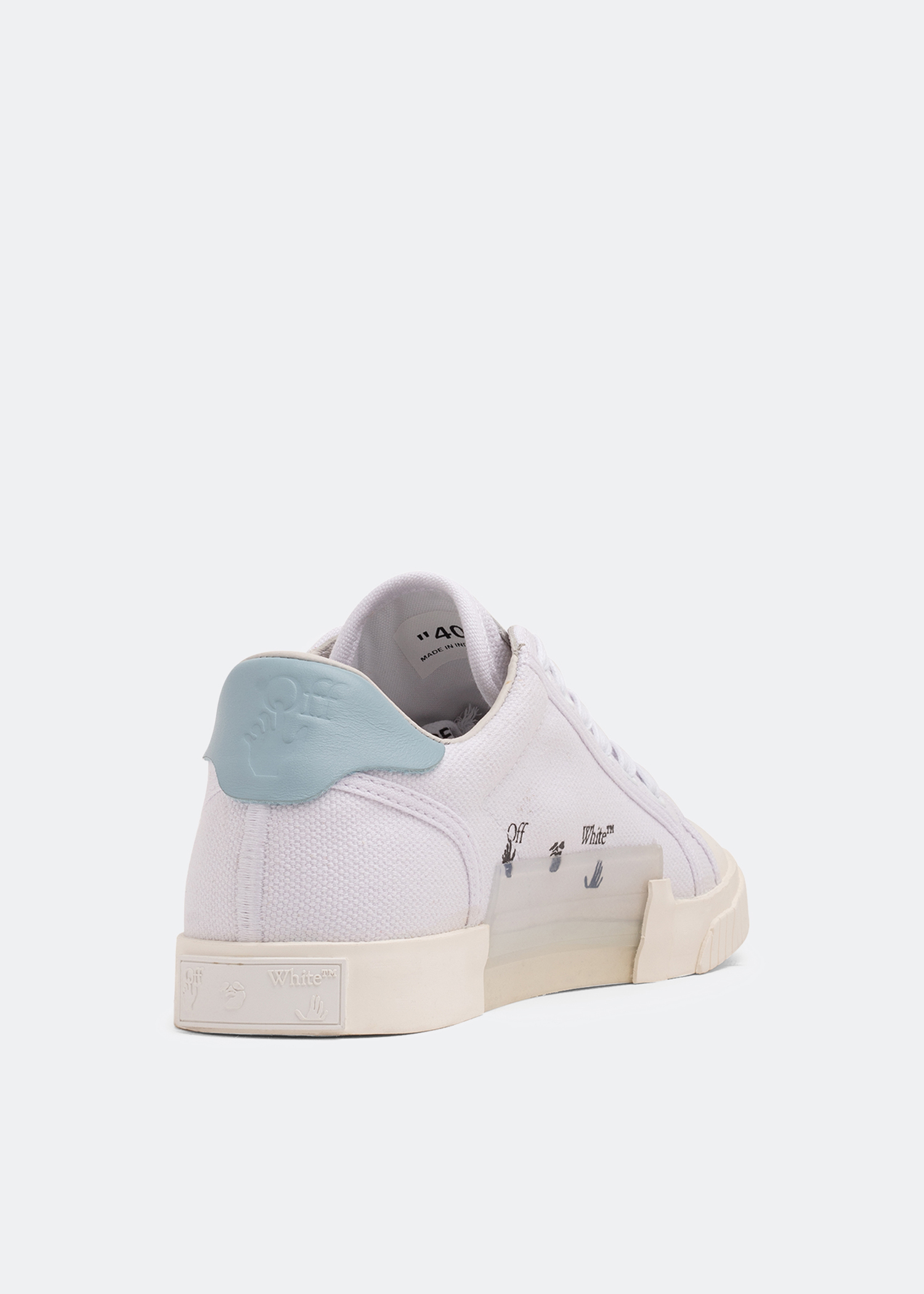 

Low Vulcanized sneakers, White