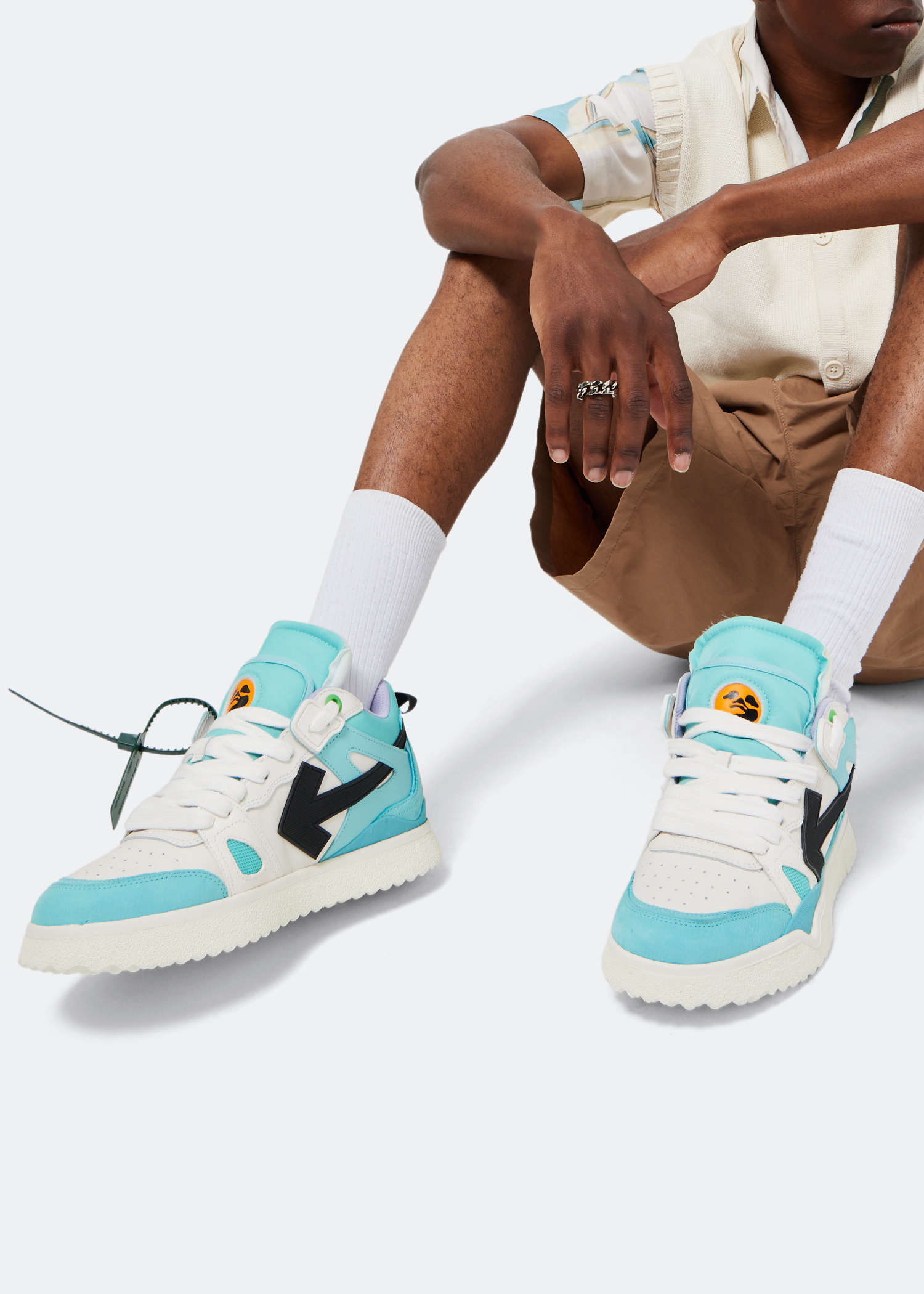 

Midtop Sponge sneakers, Blue