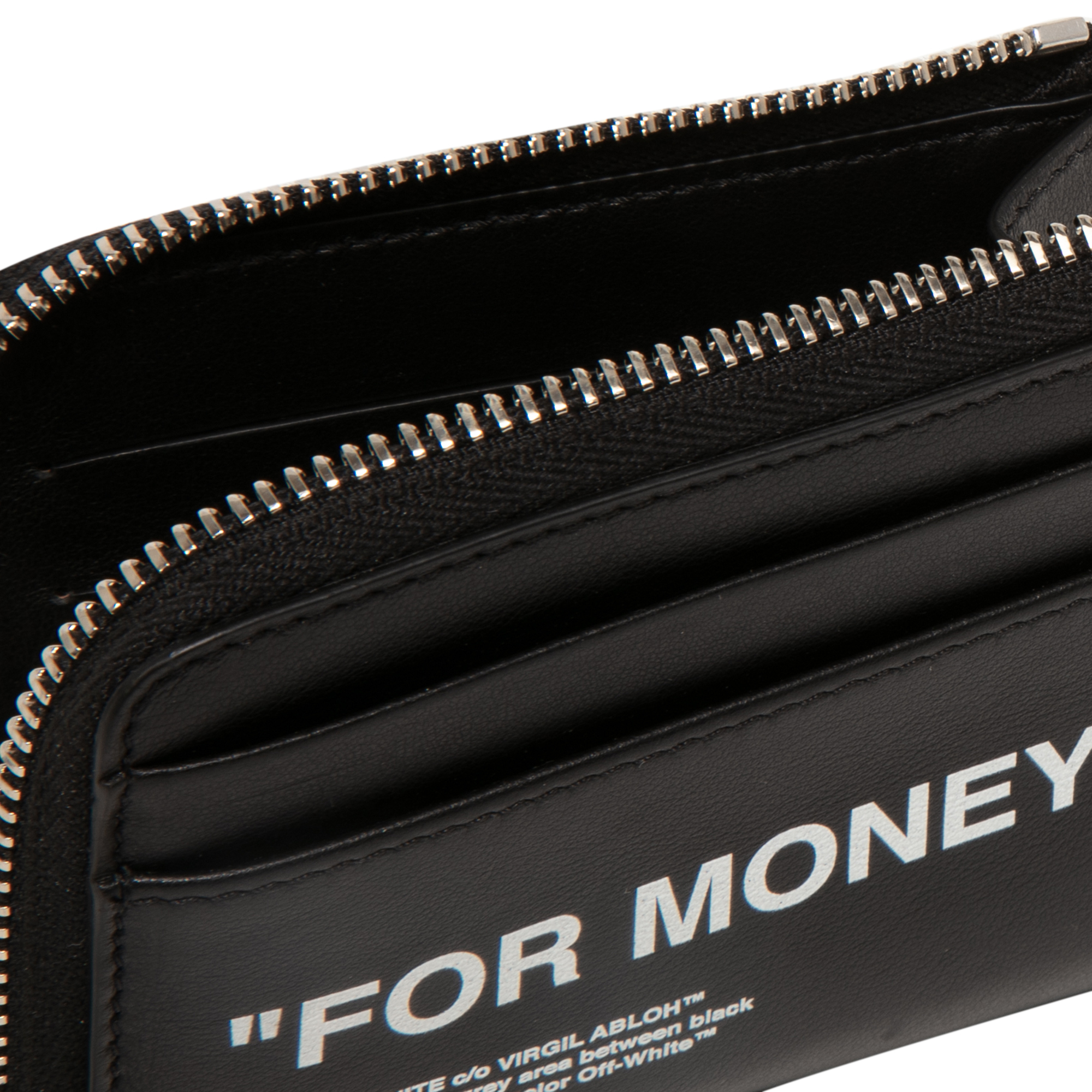 Off White Quote chain wallet for Men Black in UAE Level Shoes