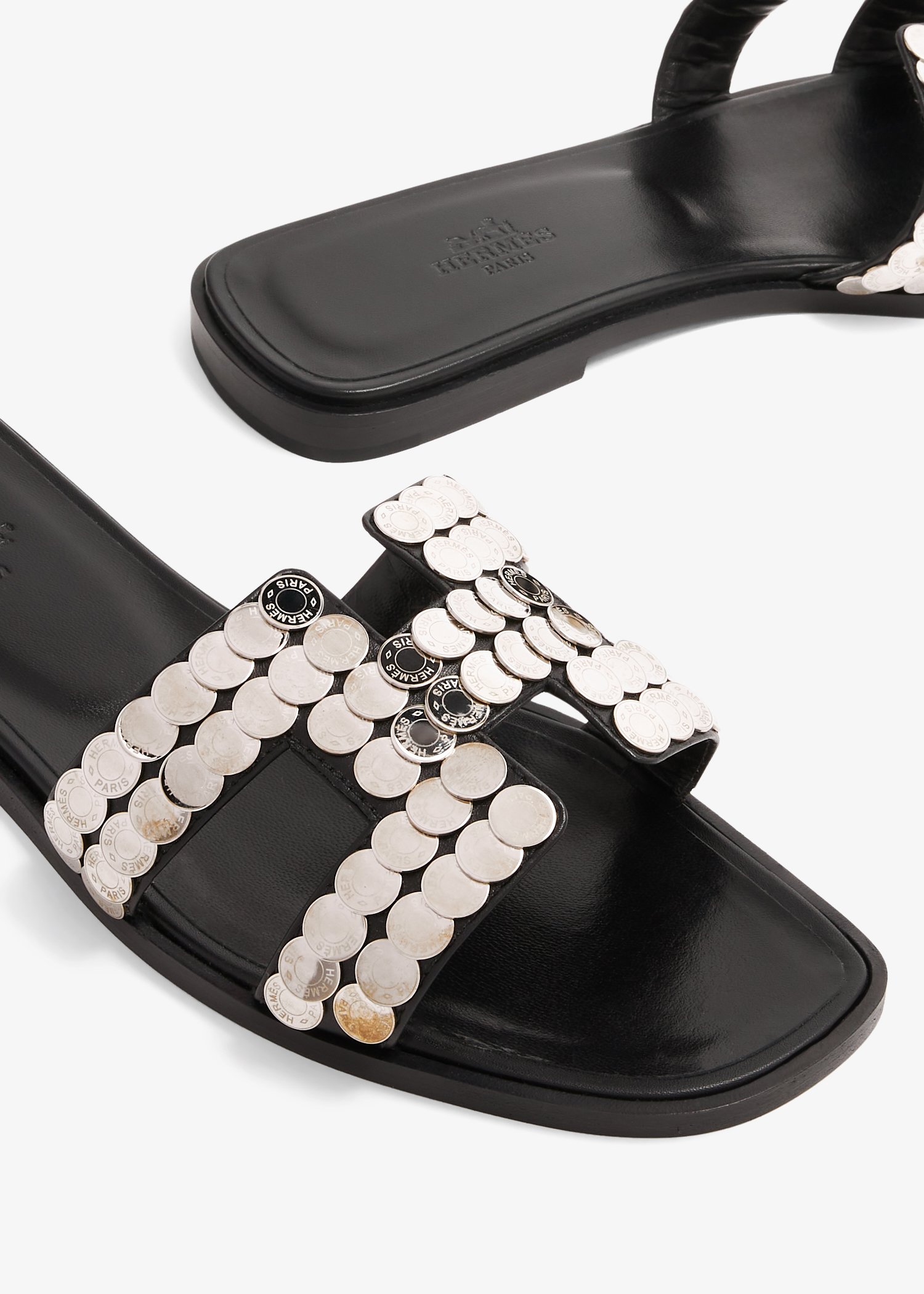 Hermes flat sales sandals