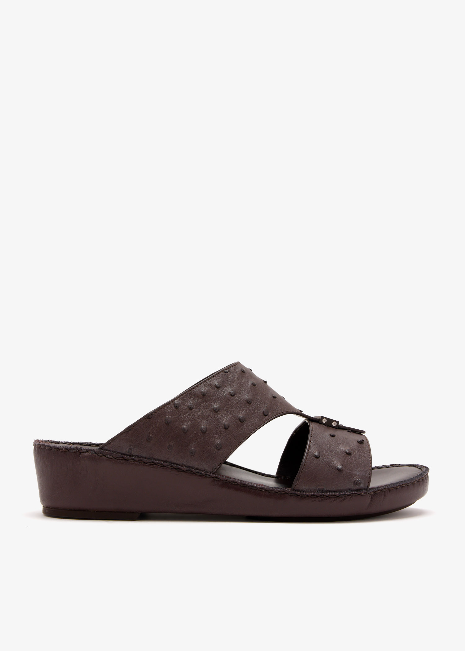 

Cerchio Gomato ostrich sandals, Brown