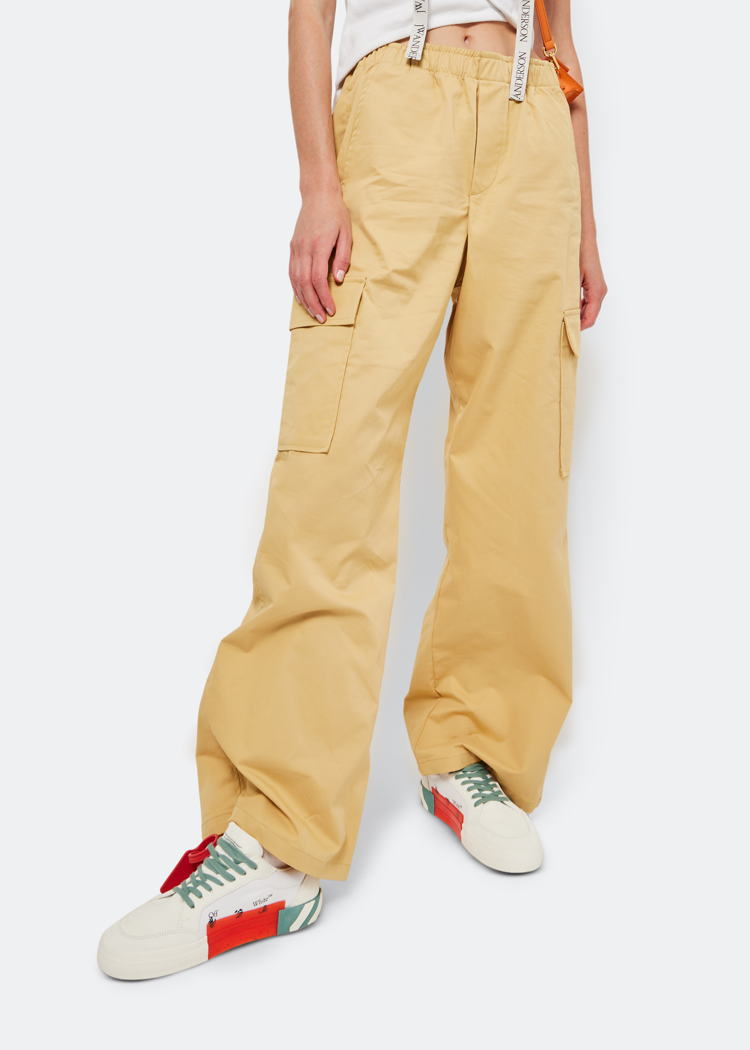 

Low Vulcanised sneakers, White