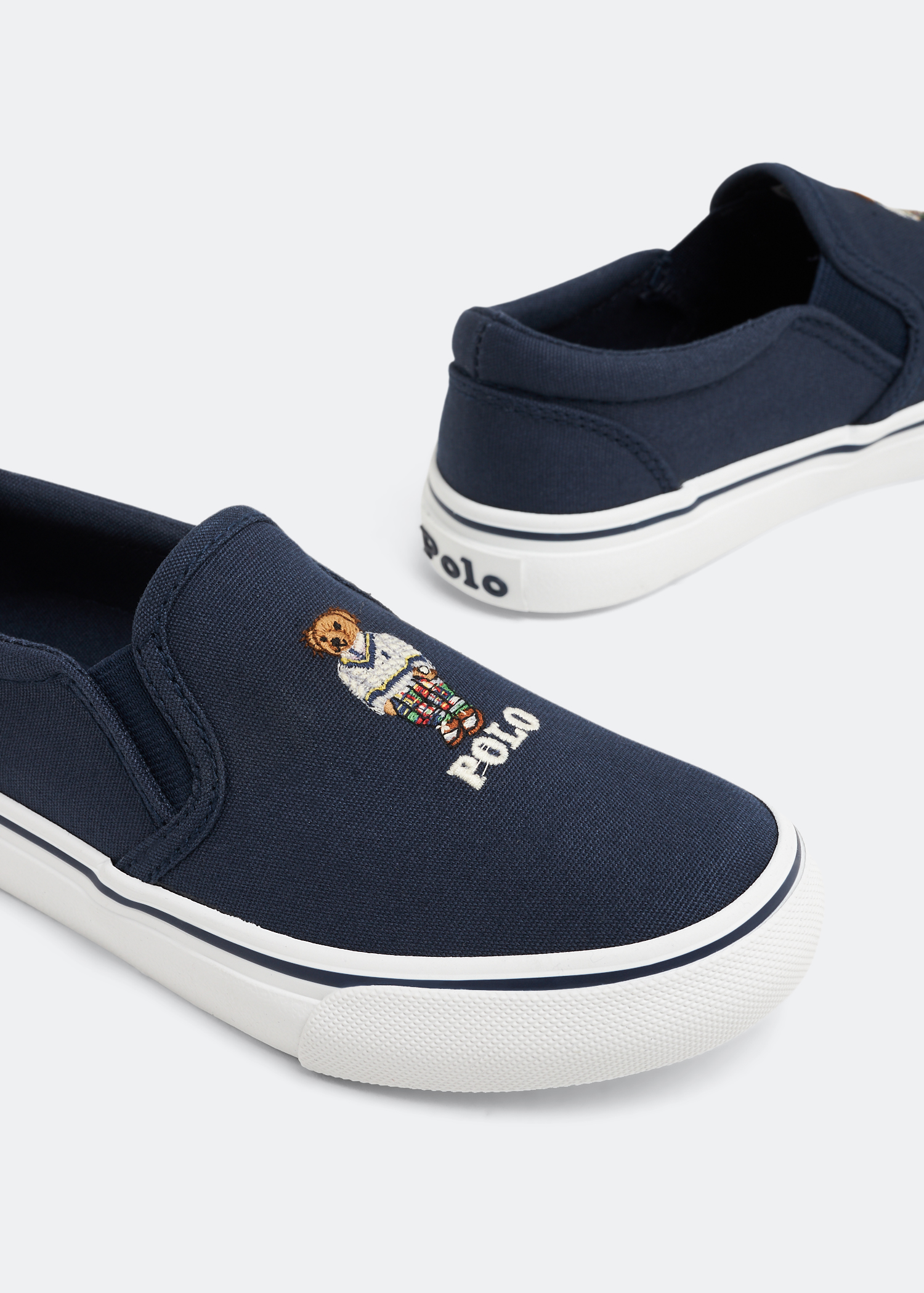 

Keaton Bear slip-on sneakers, Blue