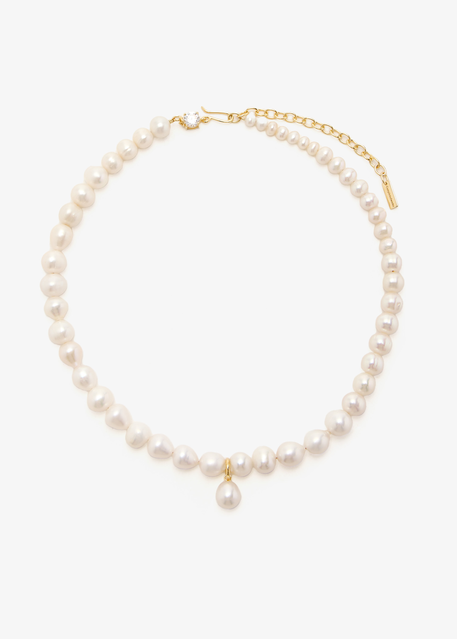 

Pearl necklace, White