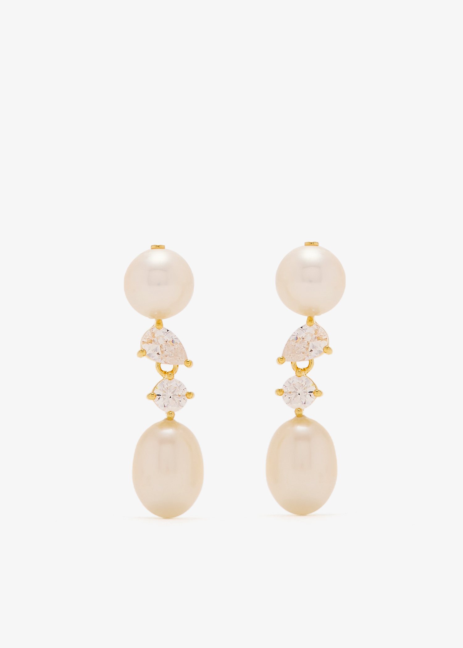 

An Aura of Prophecy earrings, White
