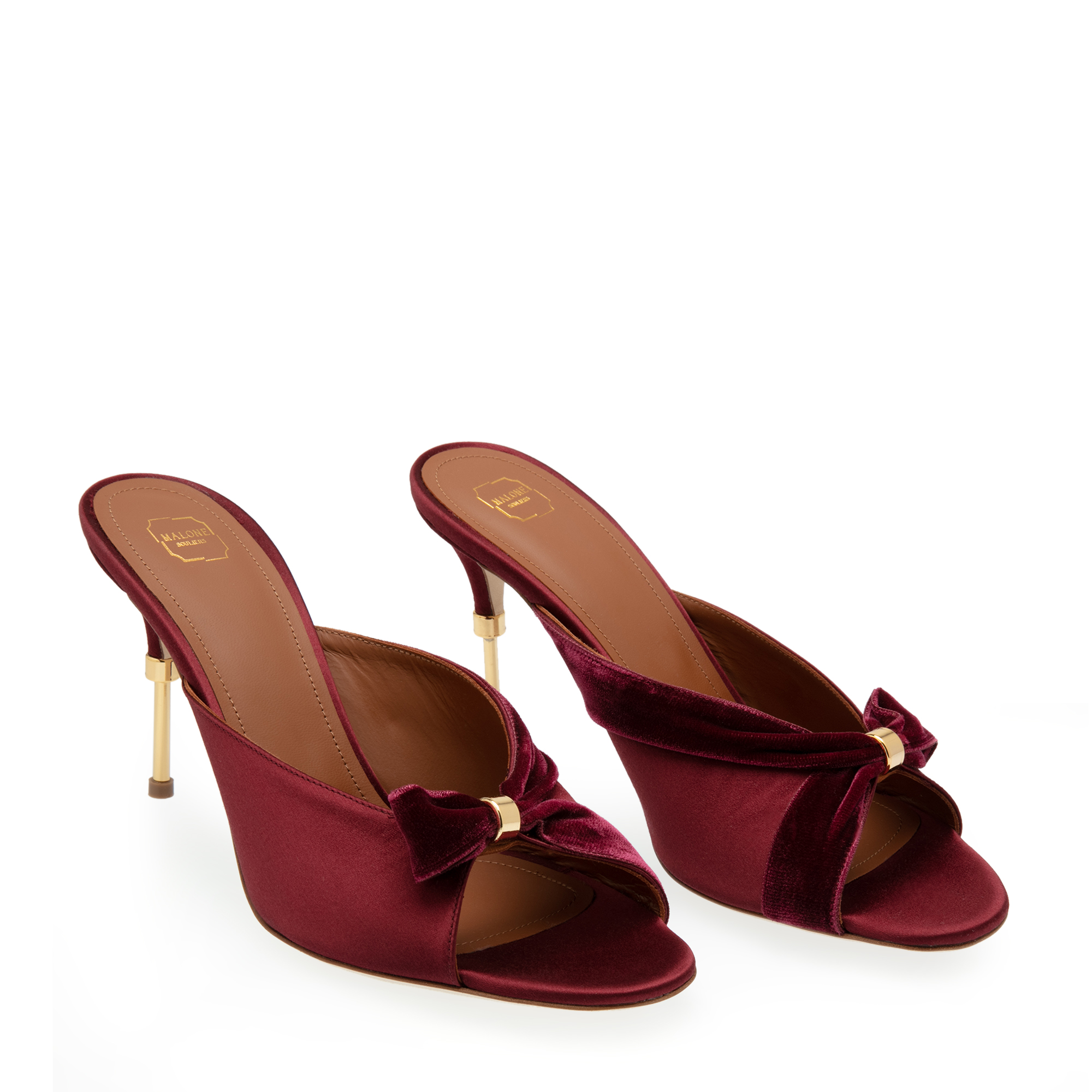 

Paige mules, Red