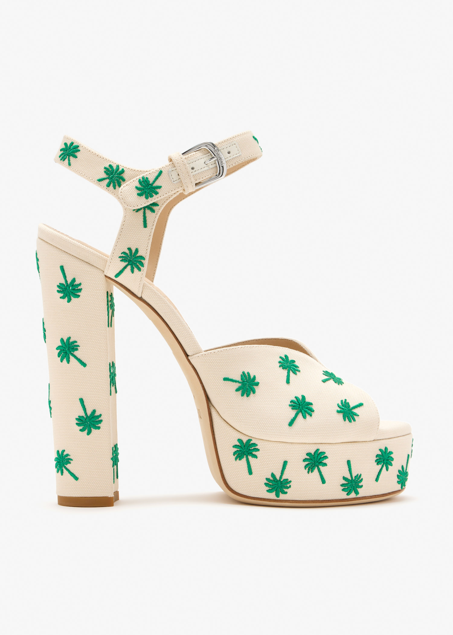 

Palmdance platform sandals, Beige