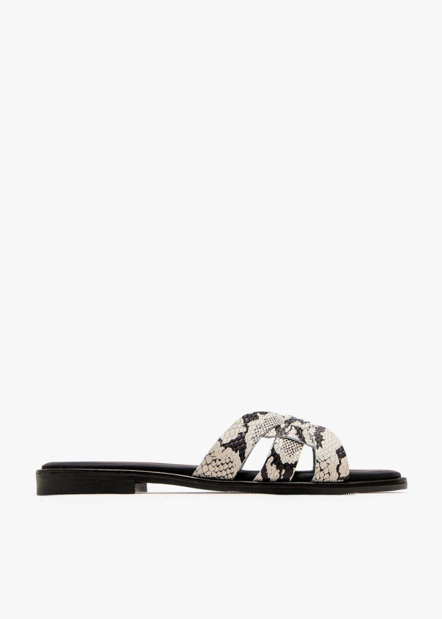 

Paloma slide sandals, Animal printed