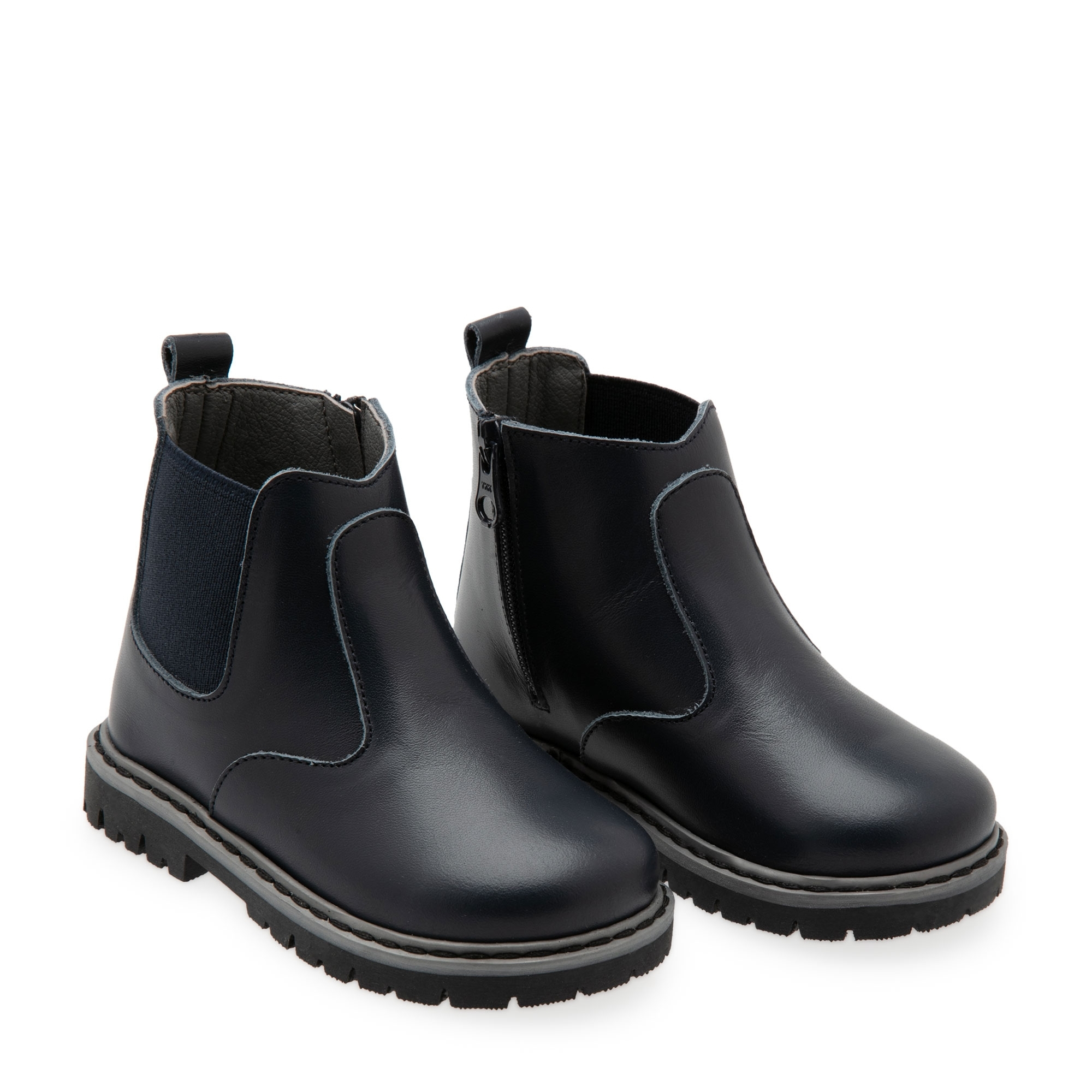 

Leather chelsea boots, Blue