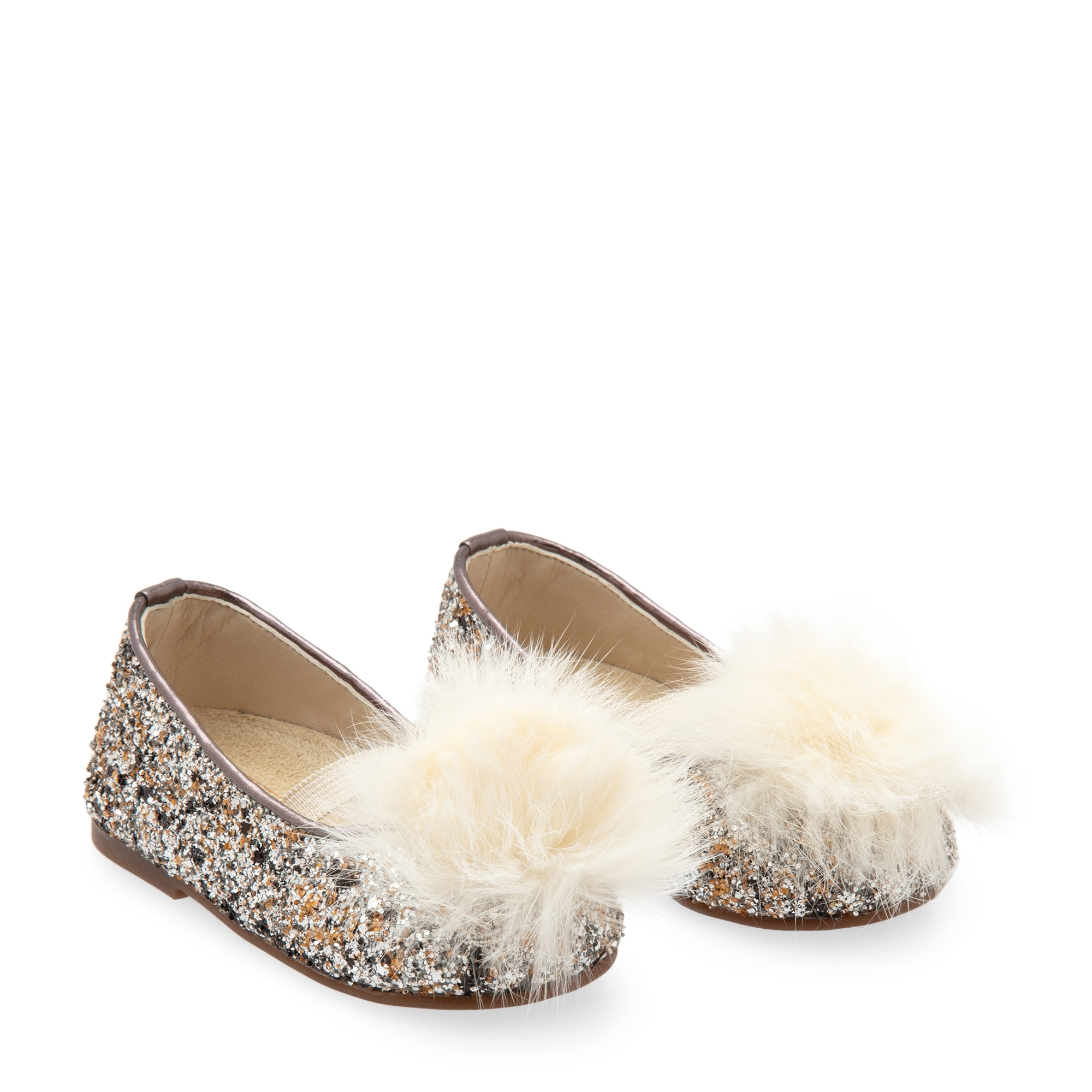 

Glitter ballerinas, Yellow