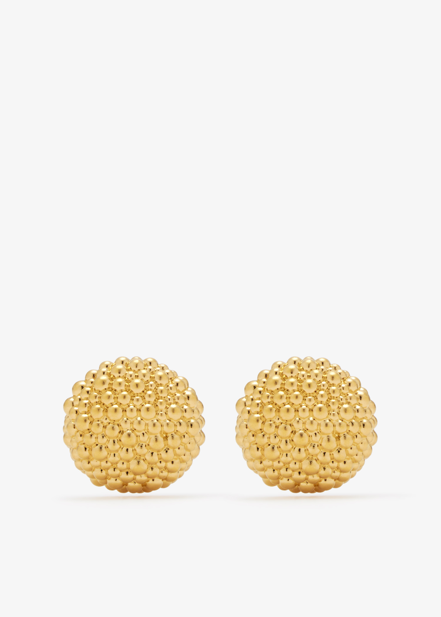 

Baya Dome stud earrings, Gold