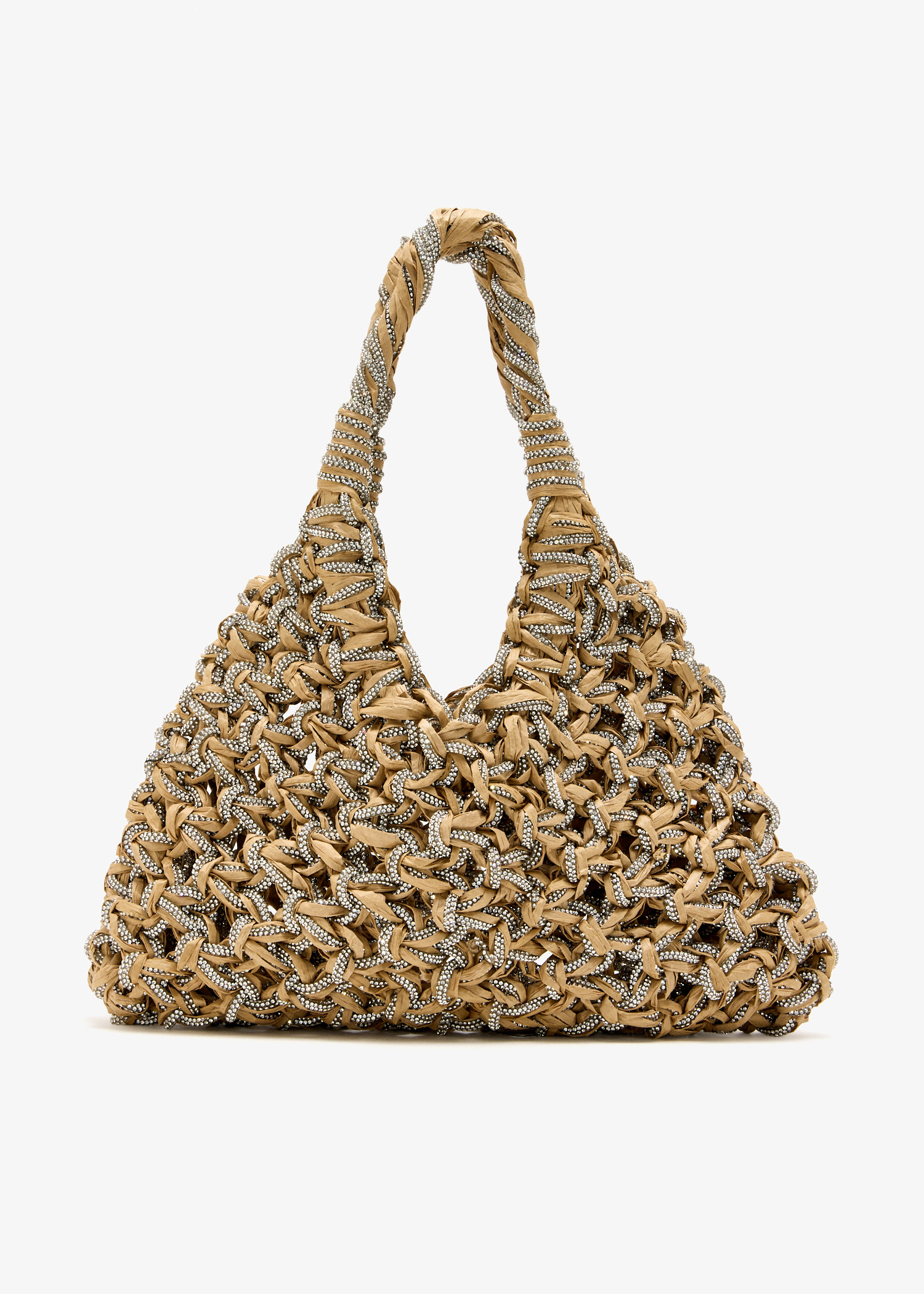 

Vannifique raffia bag, Beige