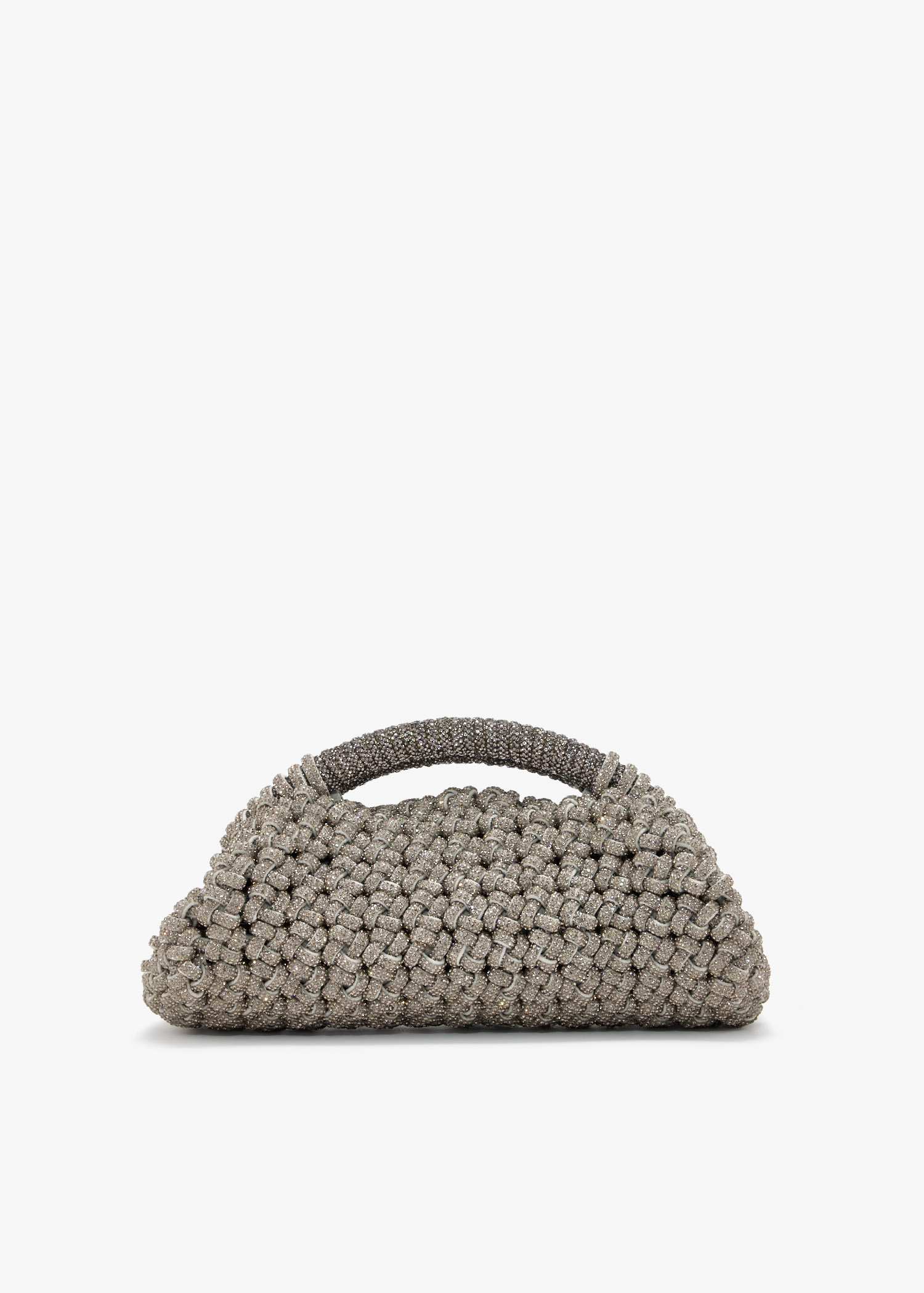 

Olivia mini clutch, Silver