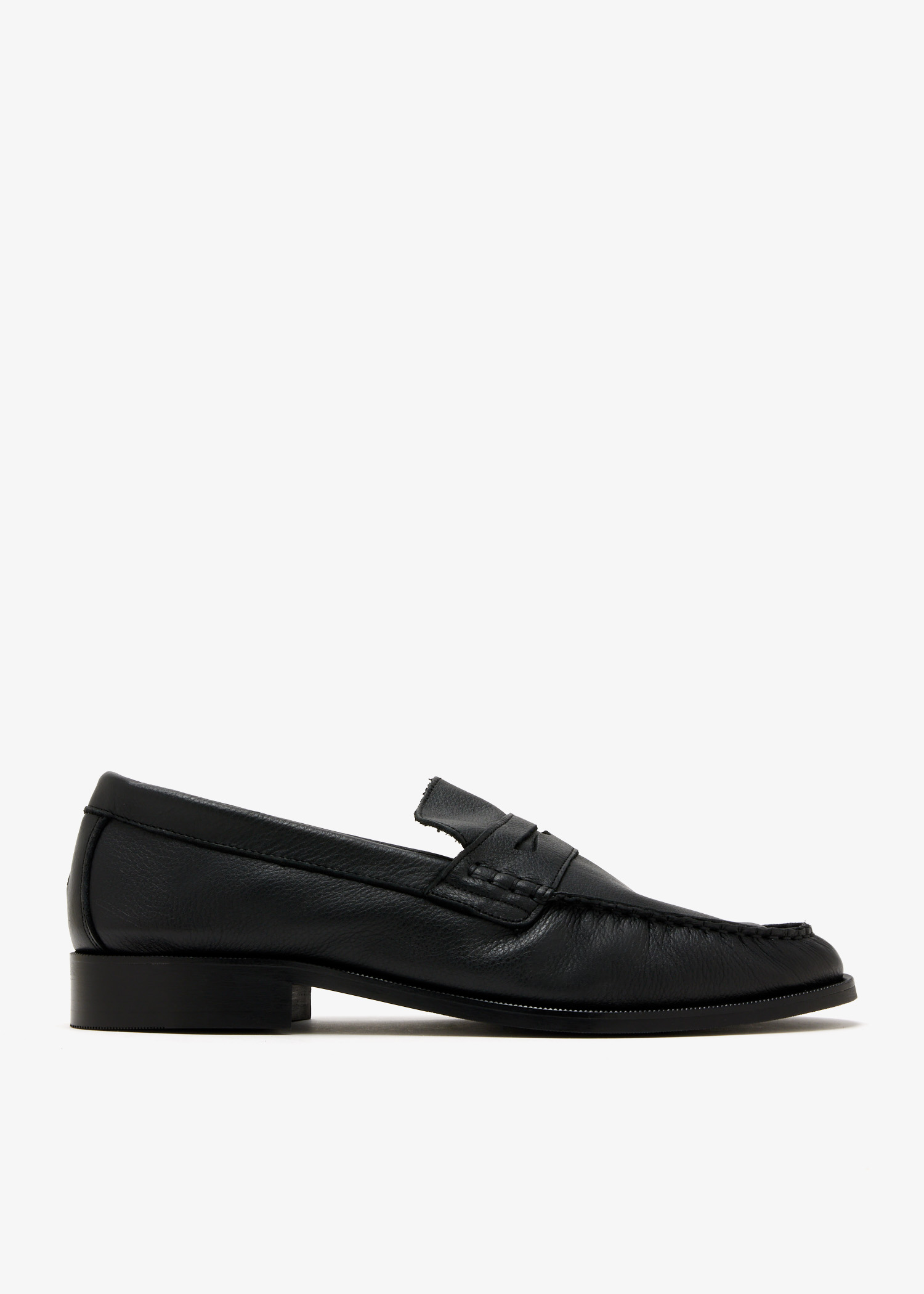 

Ezra Pleated Penny loafers, Black